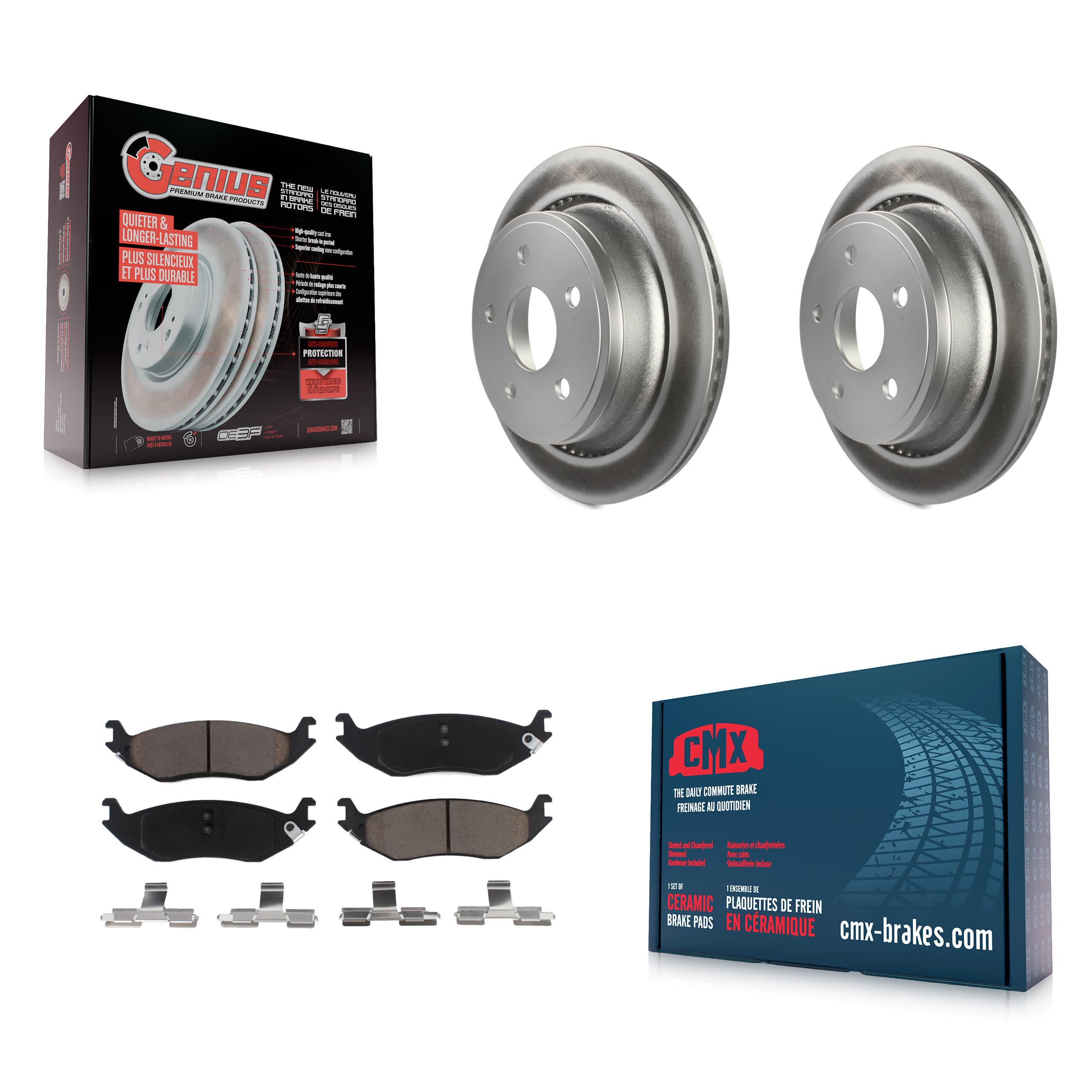 Transit Auto - KGC-101658 - Rear Disc Brake Kits image 1