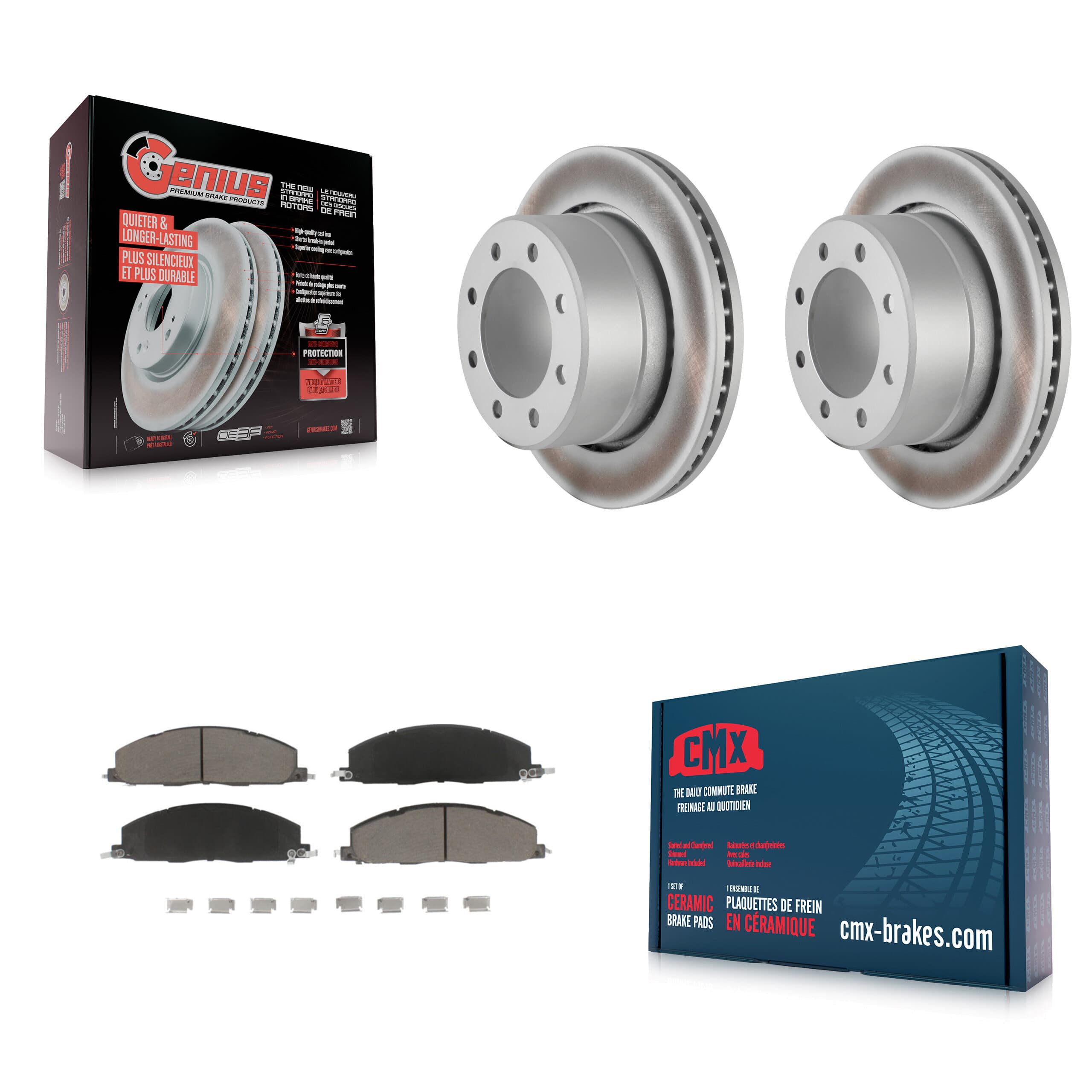 Transit Auto - KGC-101659 - Rear Disc Brake Kits image 1