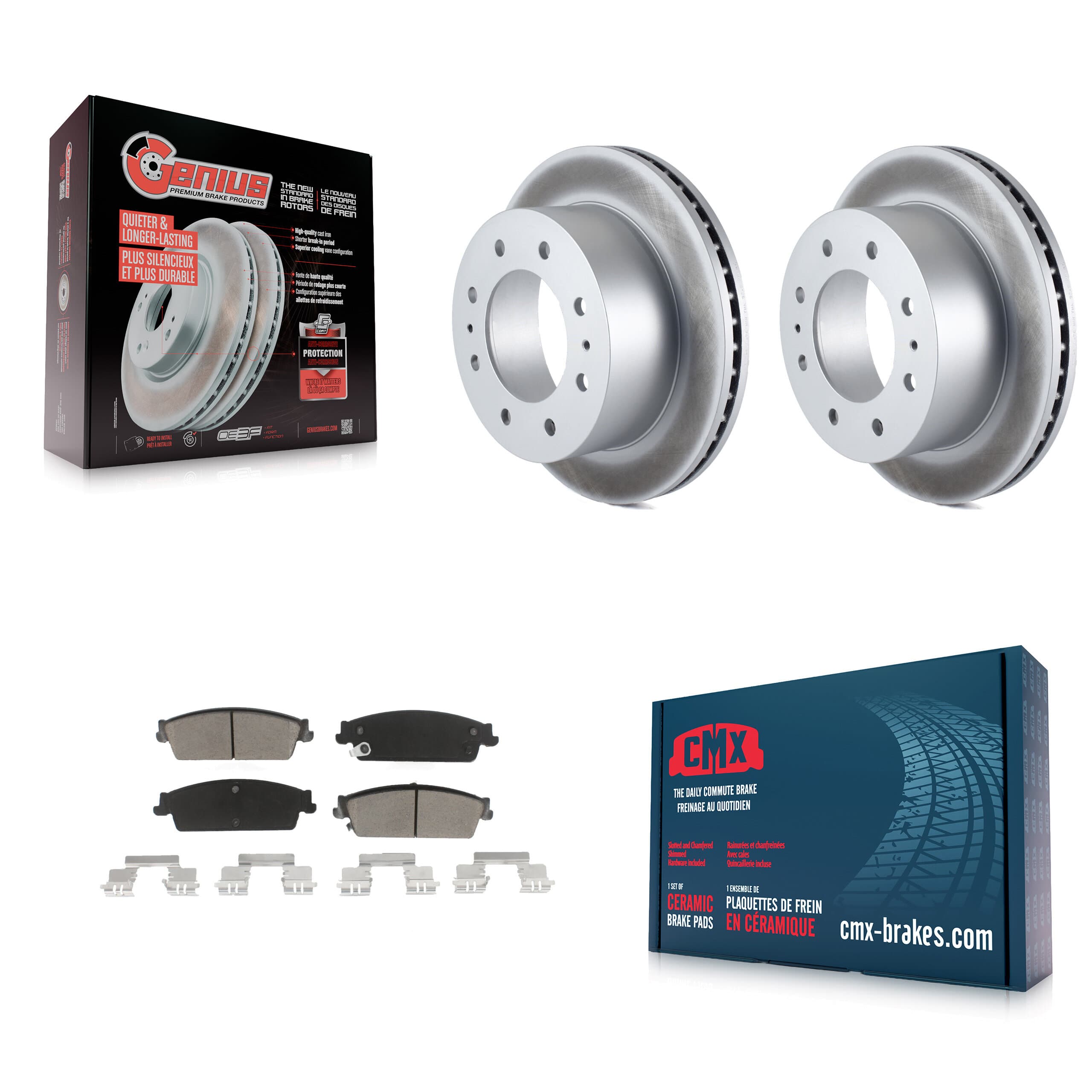 Transit Auto - KGC-101665 - Rear Disc Brake Kits image 1