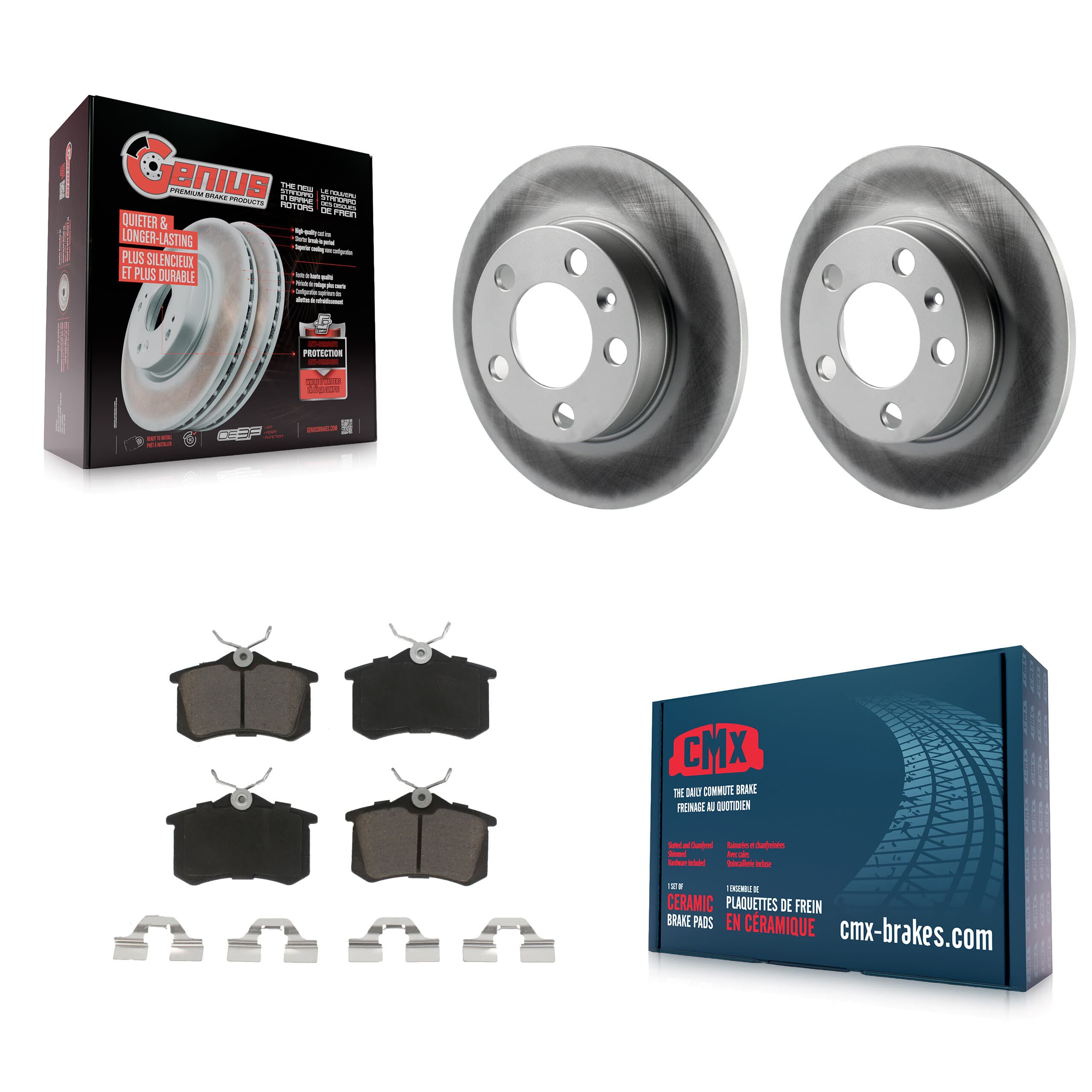 Transit Auto - KGC-101667 - Rear Disc Brake Kits image 1