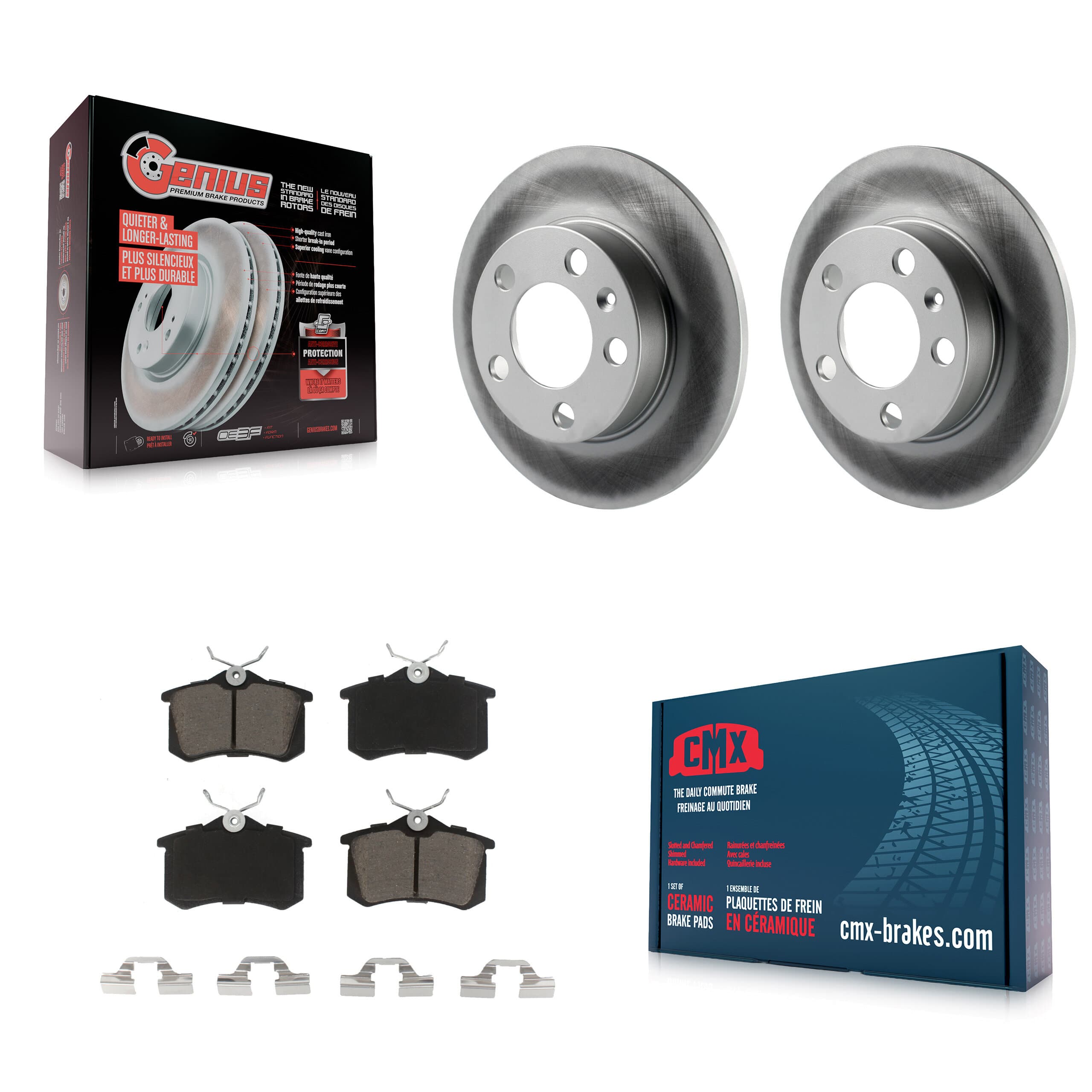 Transit Auto - KGC-101668 - Rear Disc Brake Kits image 1