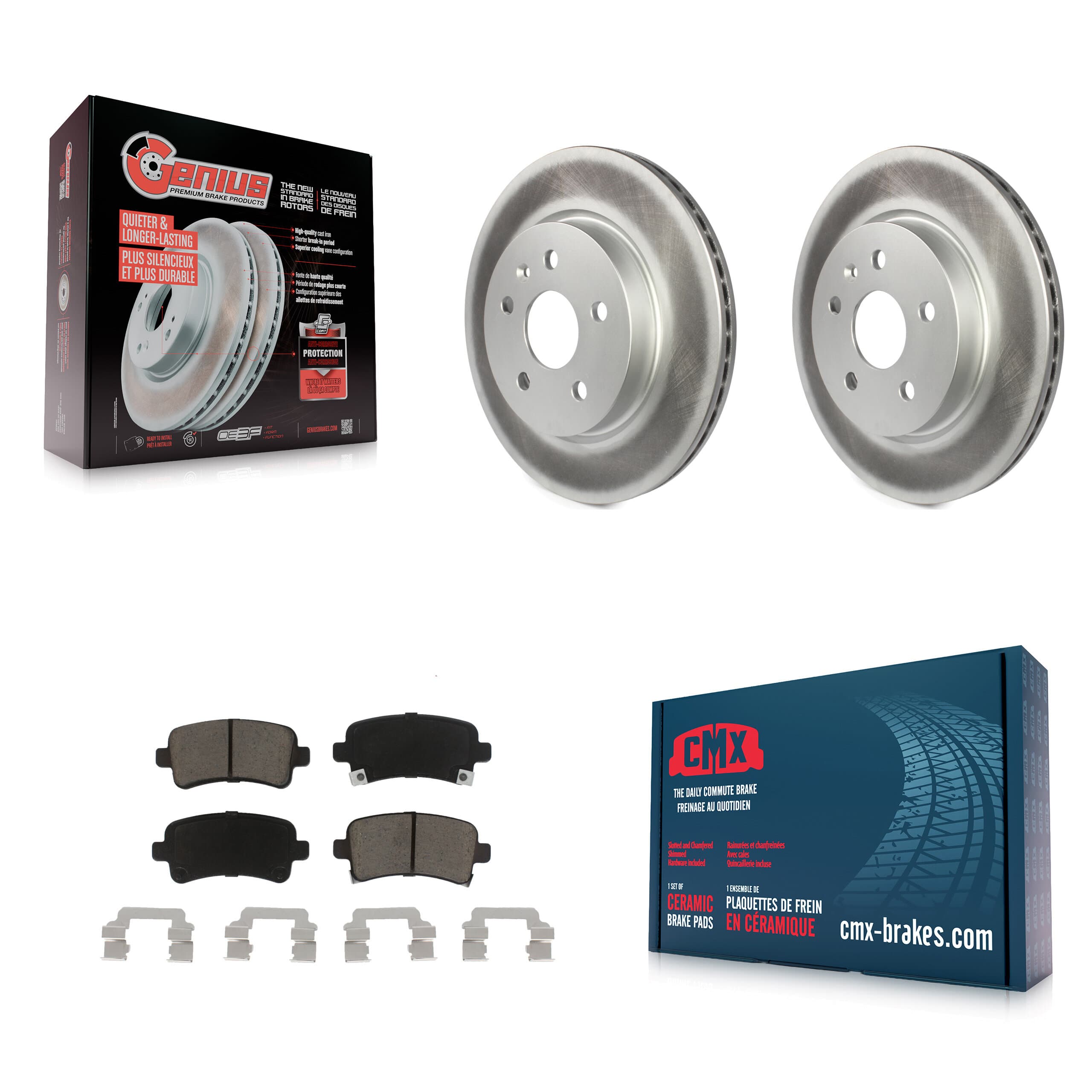 Transit Auto - KGC-101686 - Rear Disc Brake Kits image 1