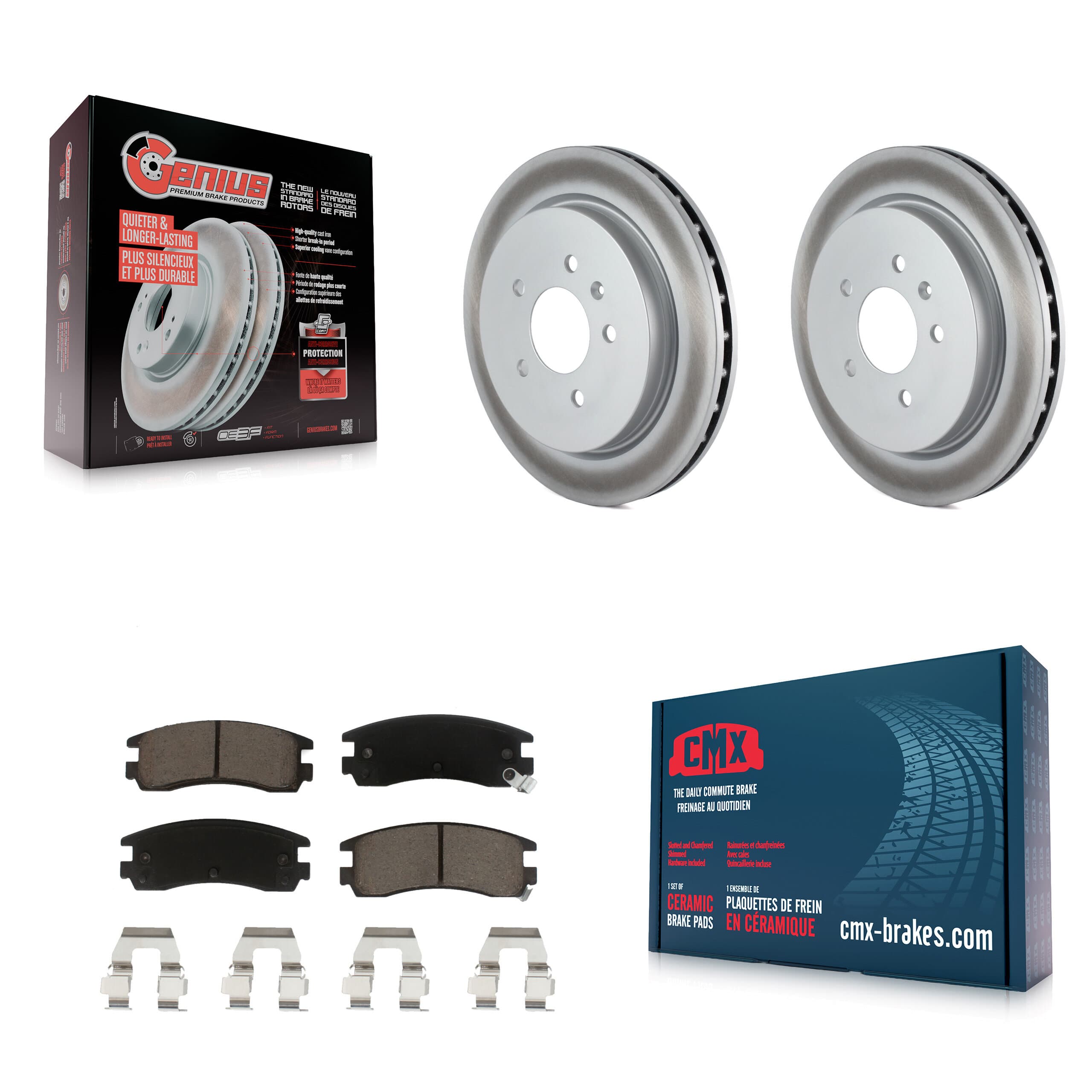 Transit Auto - KGC-101701 - Rear Disc Brake Kits image 1