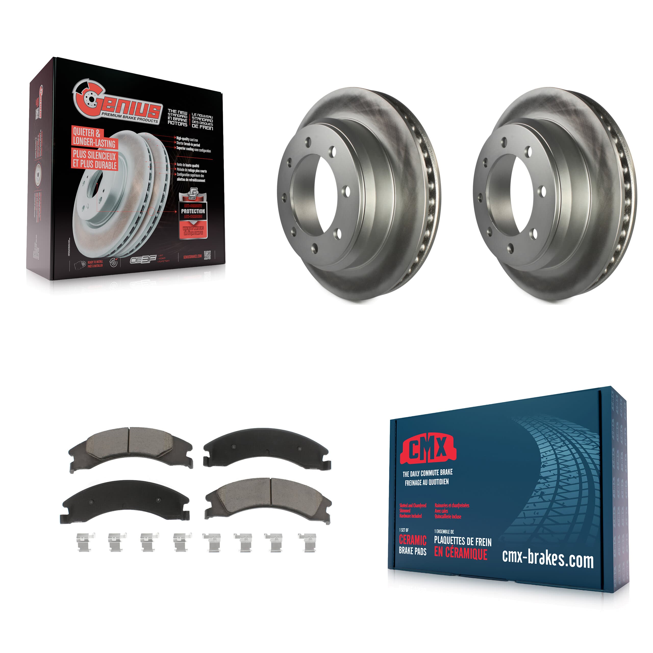 Transit Auto - KGC-101702 - Rear Disc Brake Kits image 1