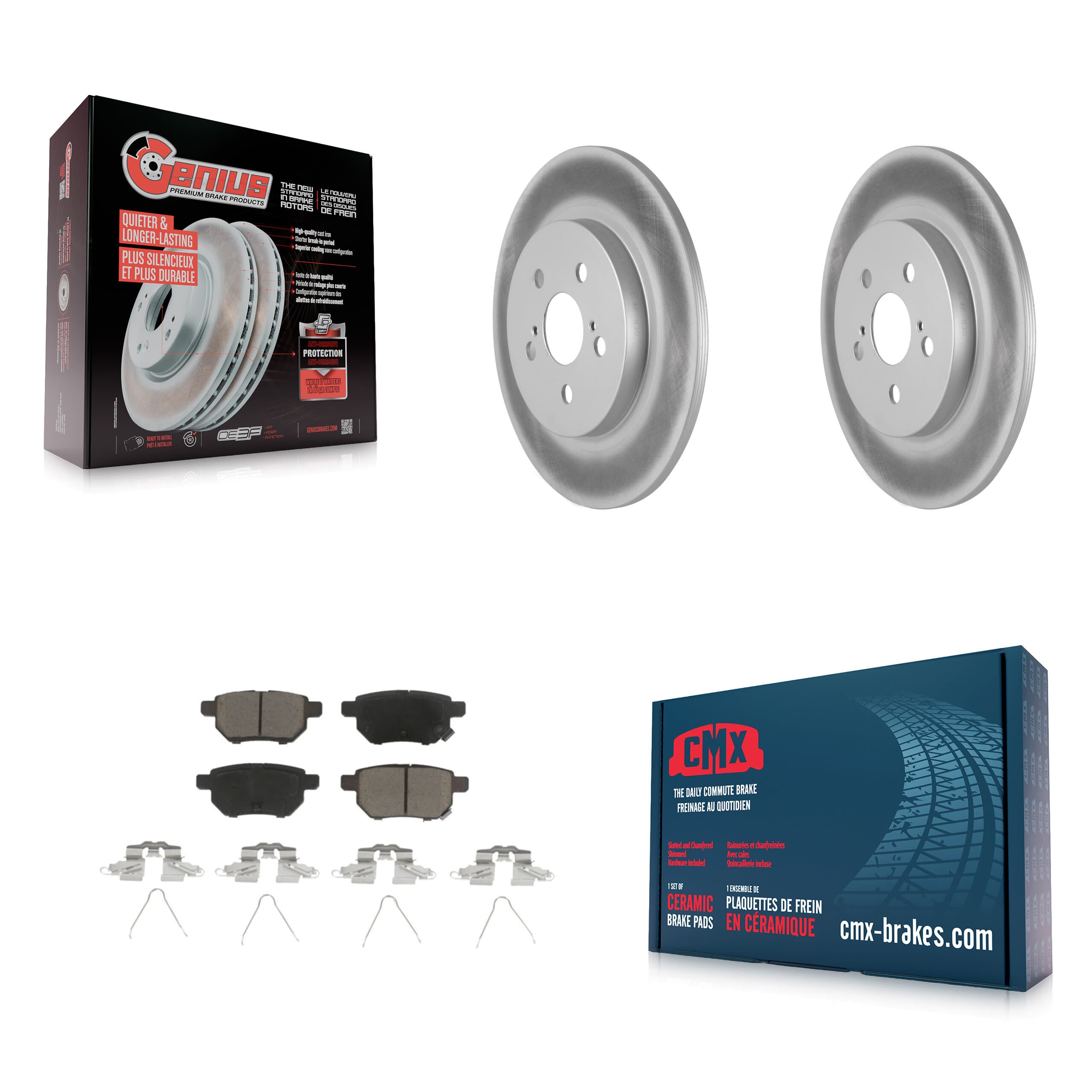 Transit Auto - KGC-101704 - Rear Disc Brake Kits image 1
