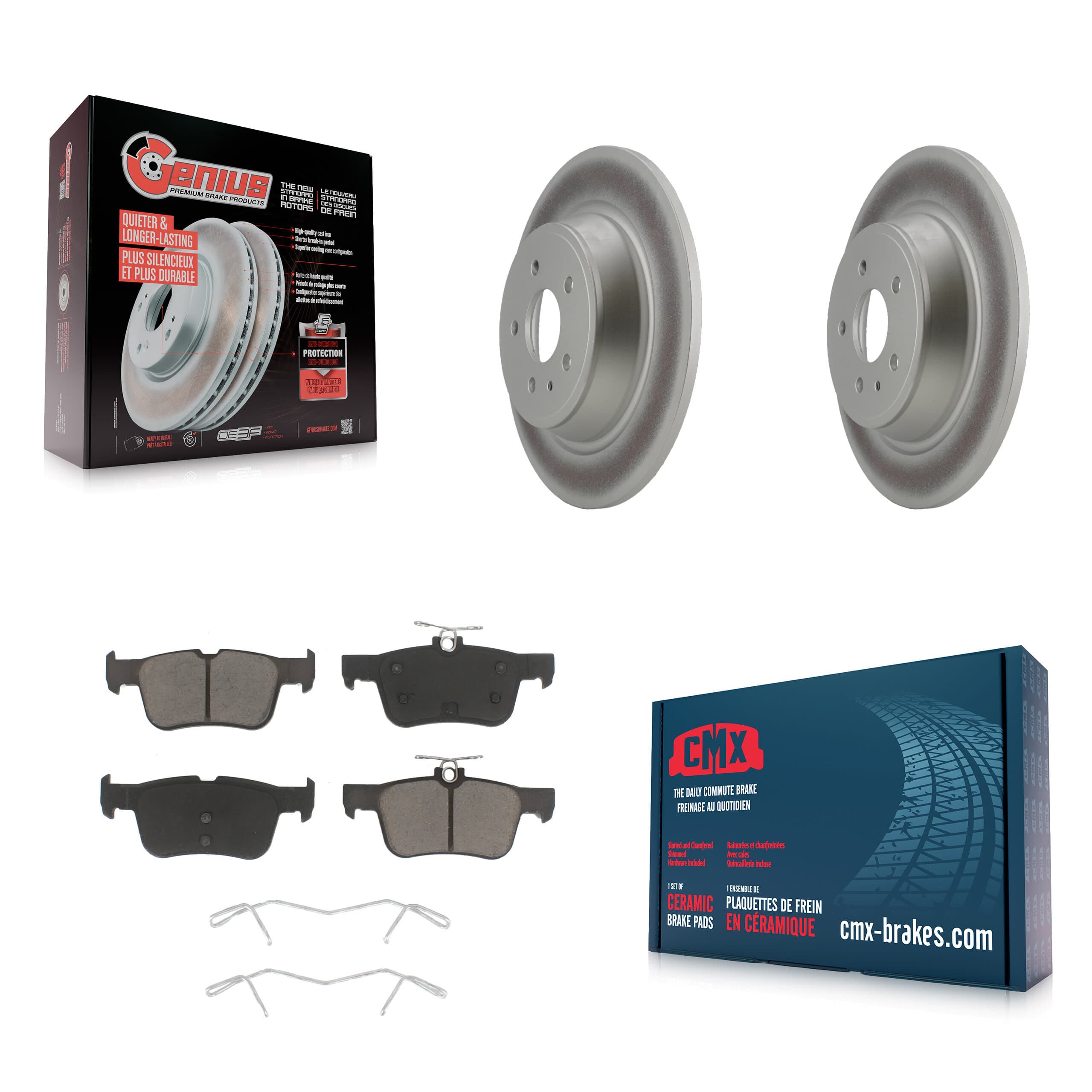 Transit Auto - KGC-101705 - Rear Disc Brake Kits image 1