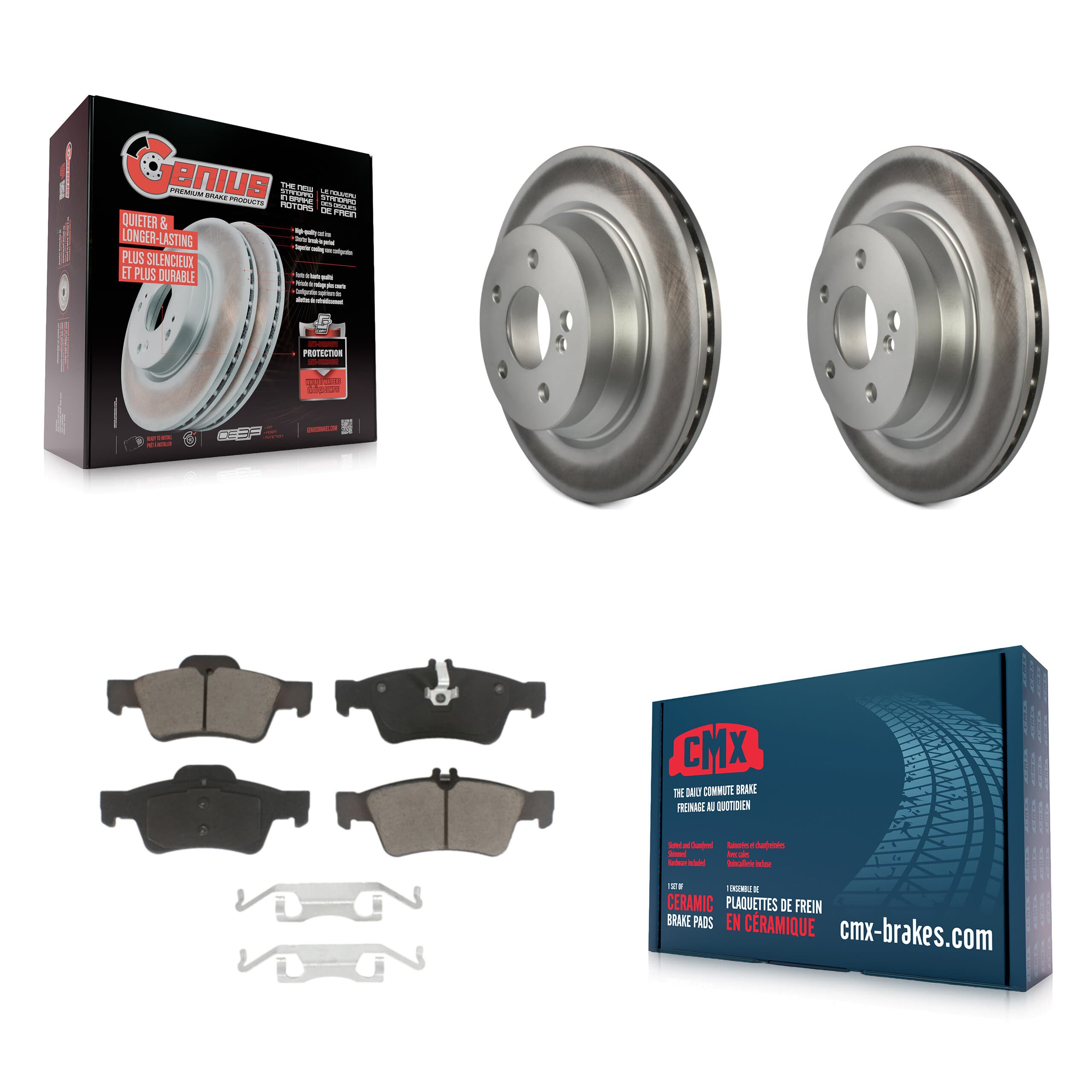 Transit Auto - KGC-101711 - Rear Disc Brake Kits image 1