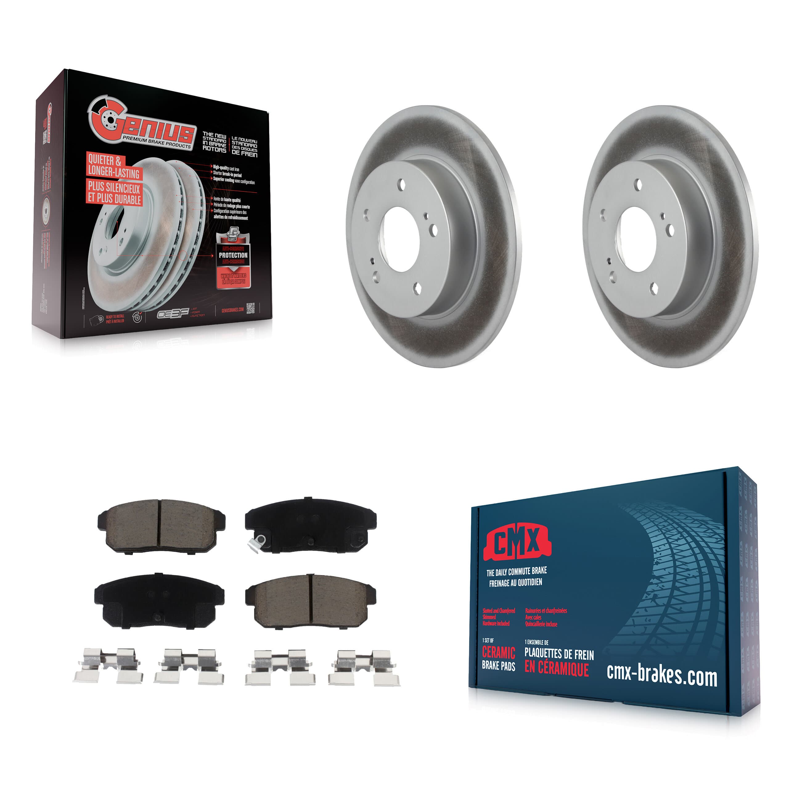 Transit Auto - KGC-101714 - Rear Disc Brake Kits image 1