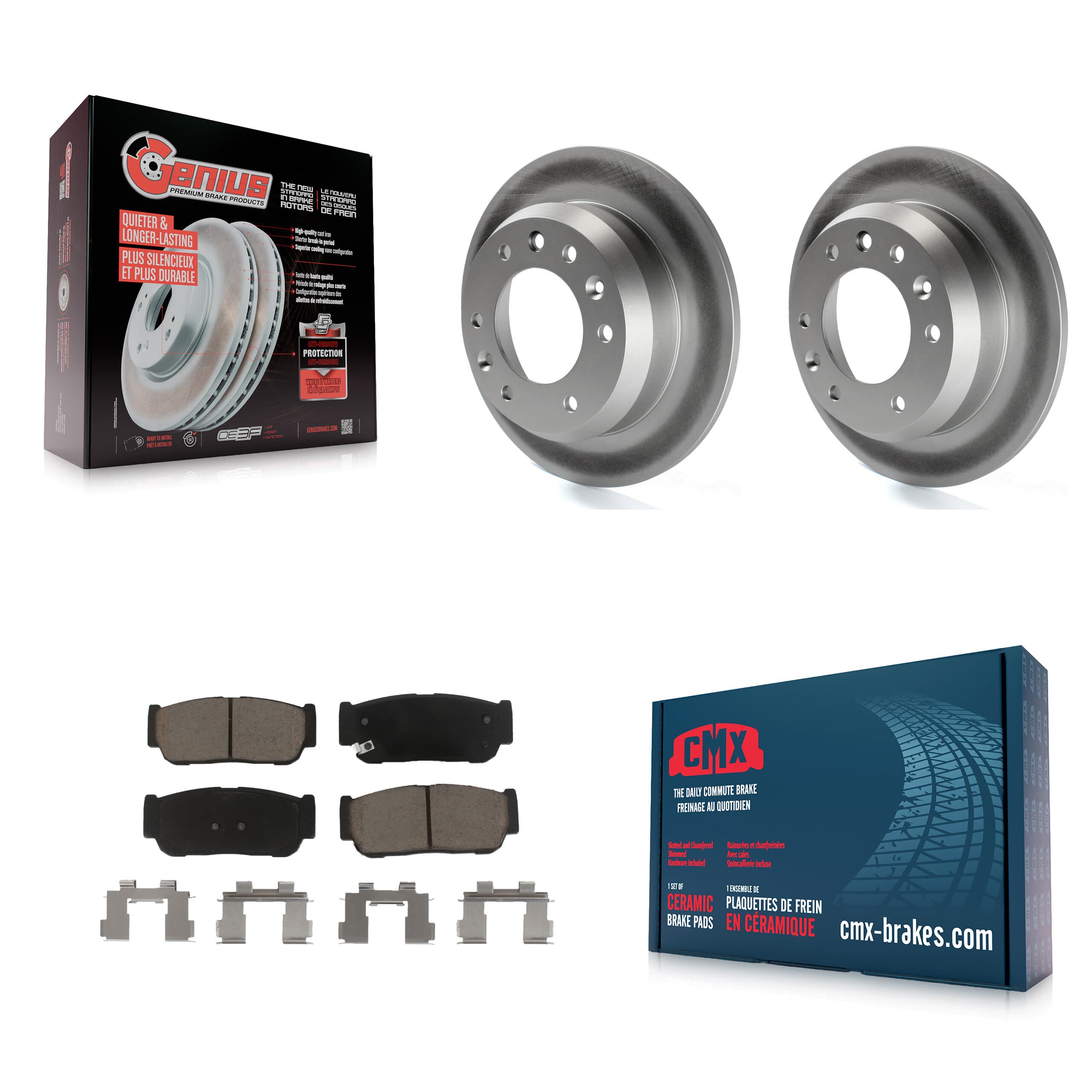 Transit Auto - KGC-101719 - Rear Disc Brake Kits image 1