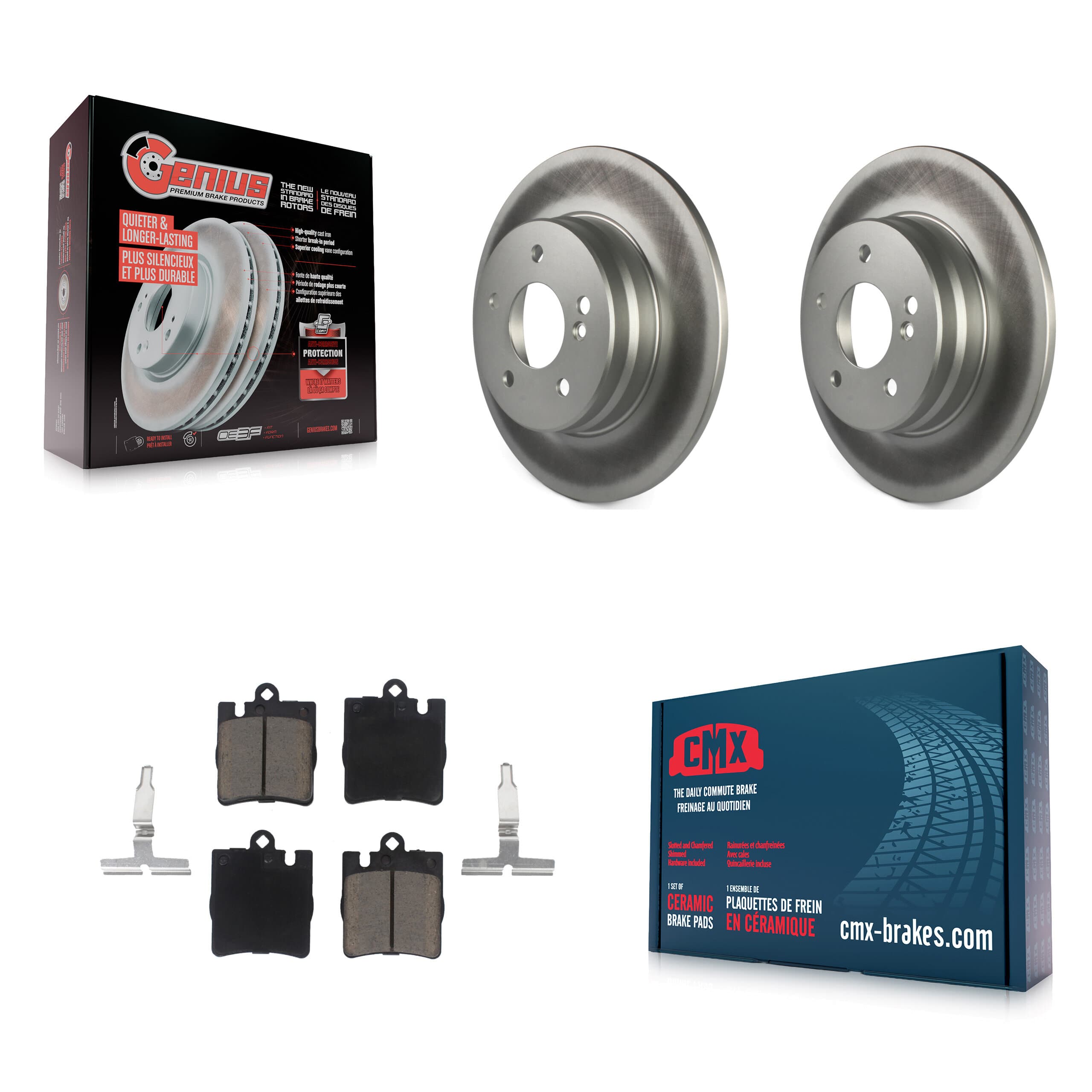 Transit Auto - KGC-101720 - Rear Disc Brake Kits image 1