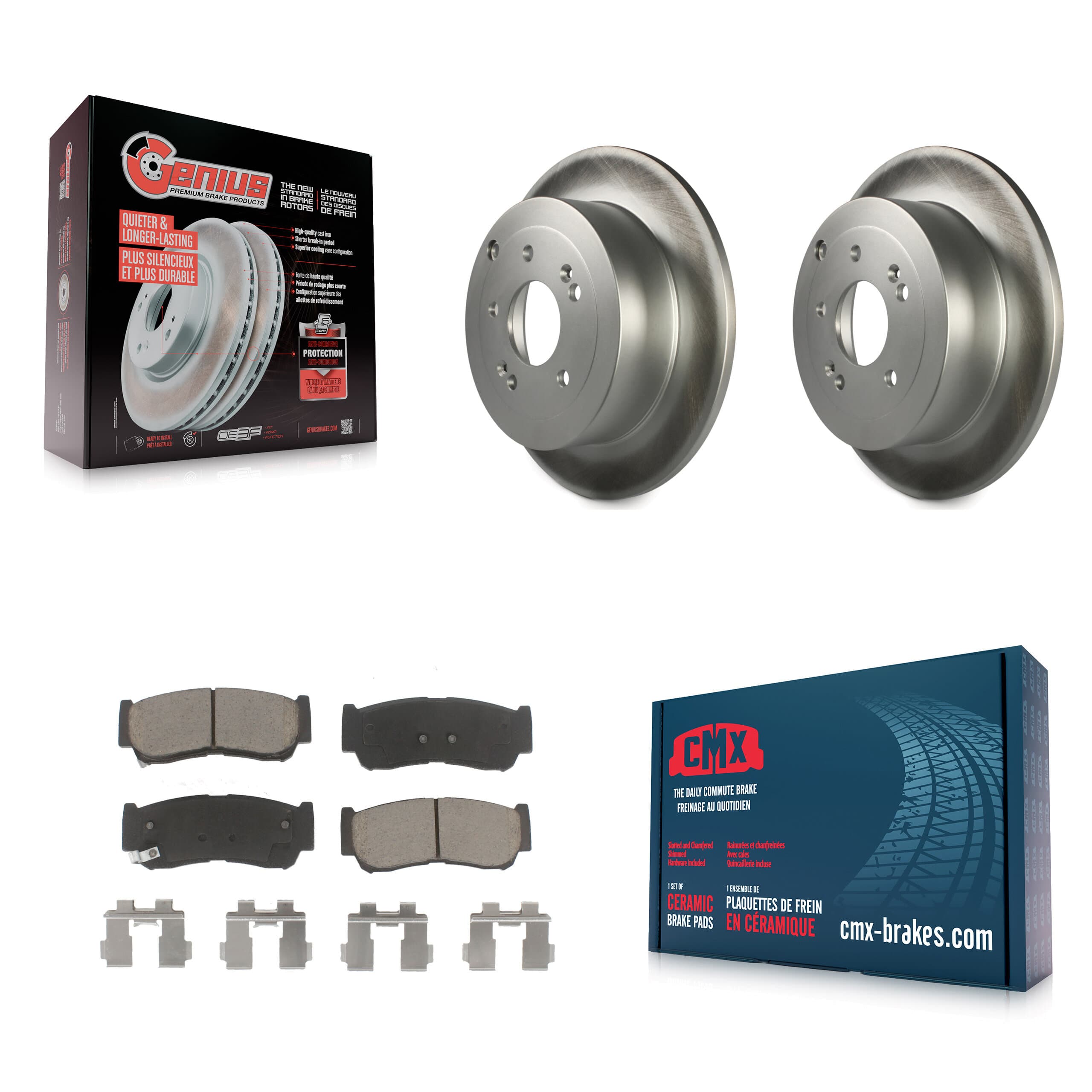 Transit Auto - KGC-101739 - Rear Disc Brake Kits image 1