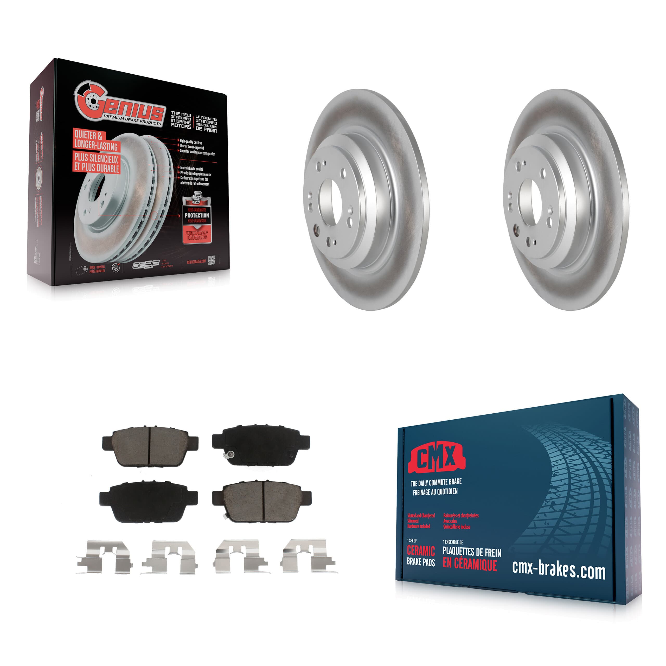 Transit Auto - KGC-101742 - Rear Disc Brake Kits image 1