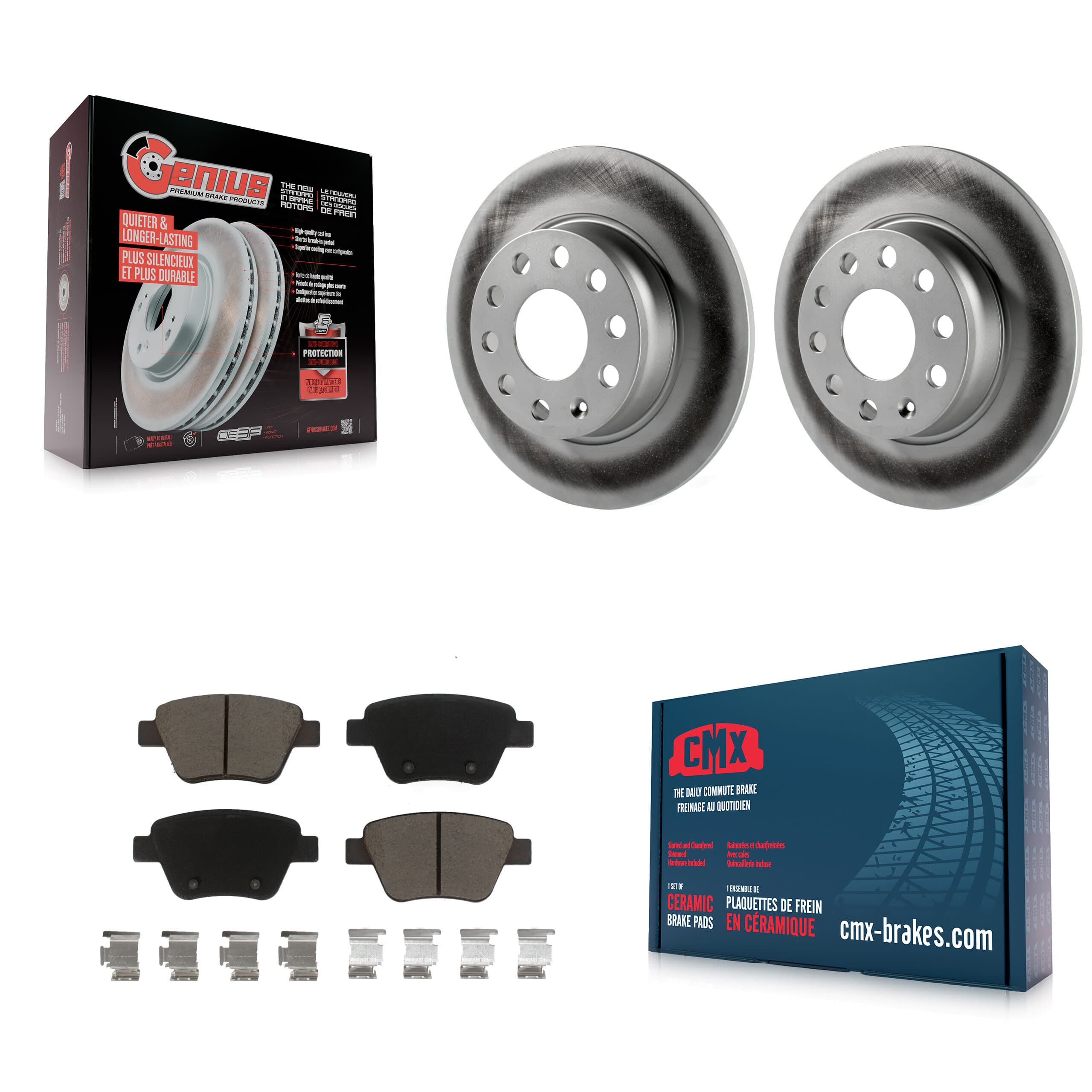 Transit Auto - KGC-101745 - Rear Disc Brake Kits image 1
