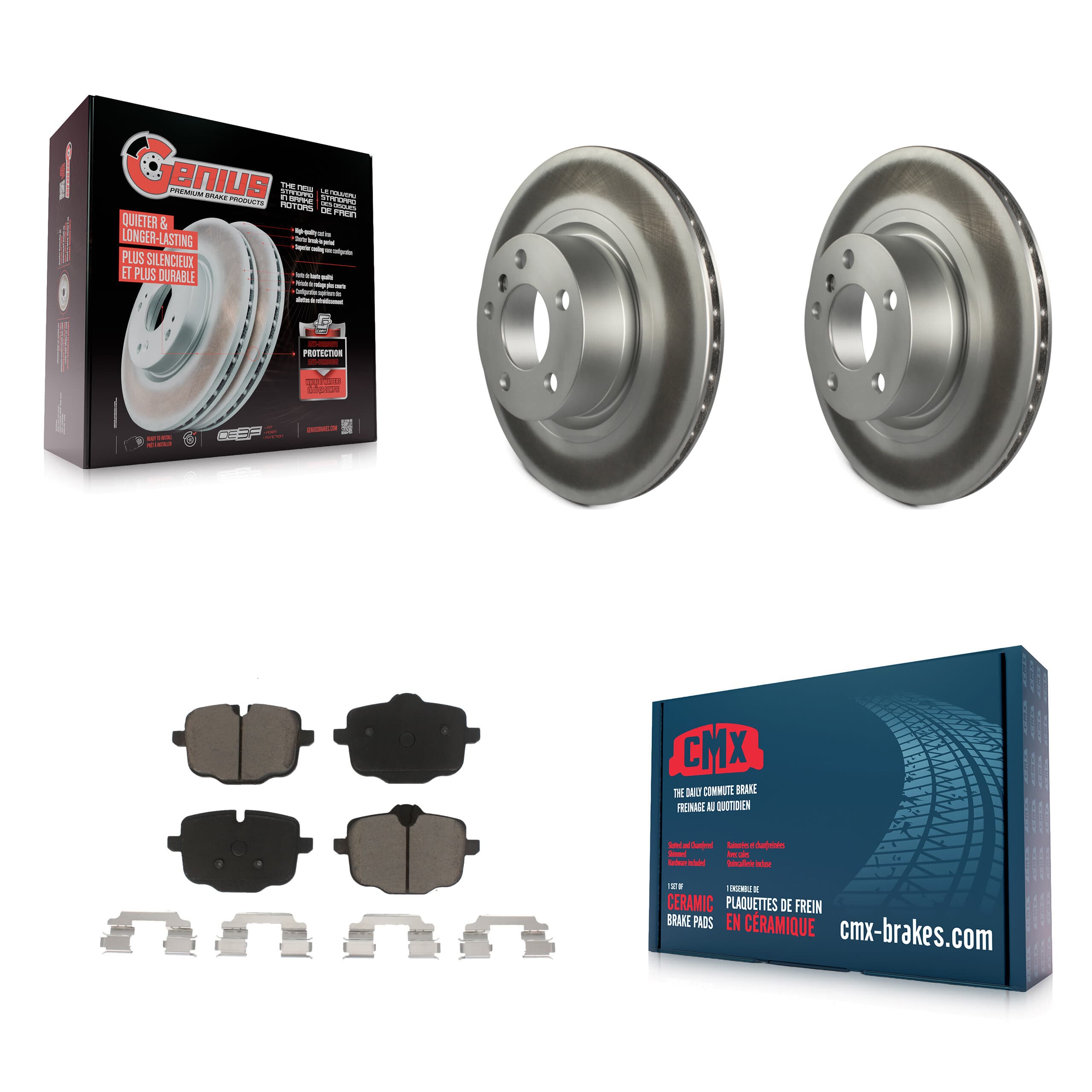 Transit Auto - KGC-101752 - Rear Disc Brake Kits image 1