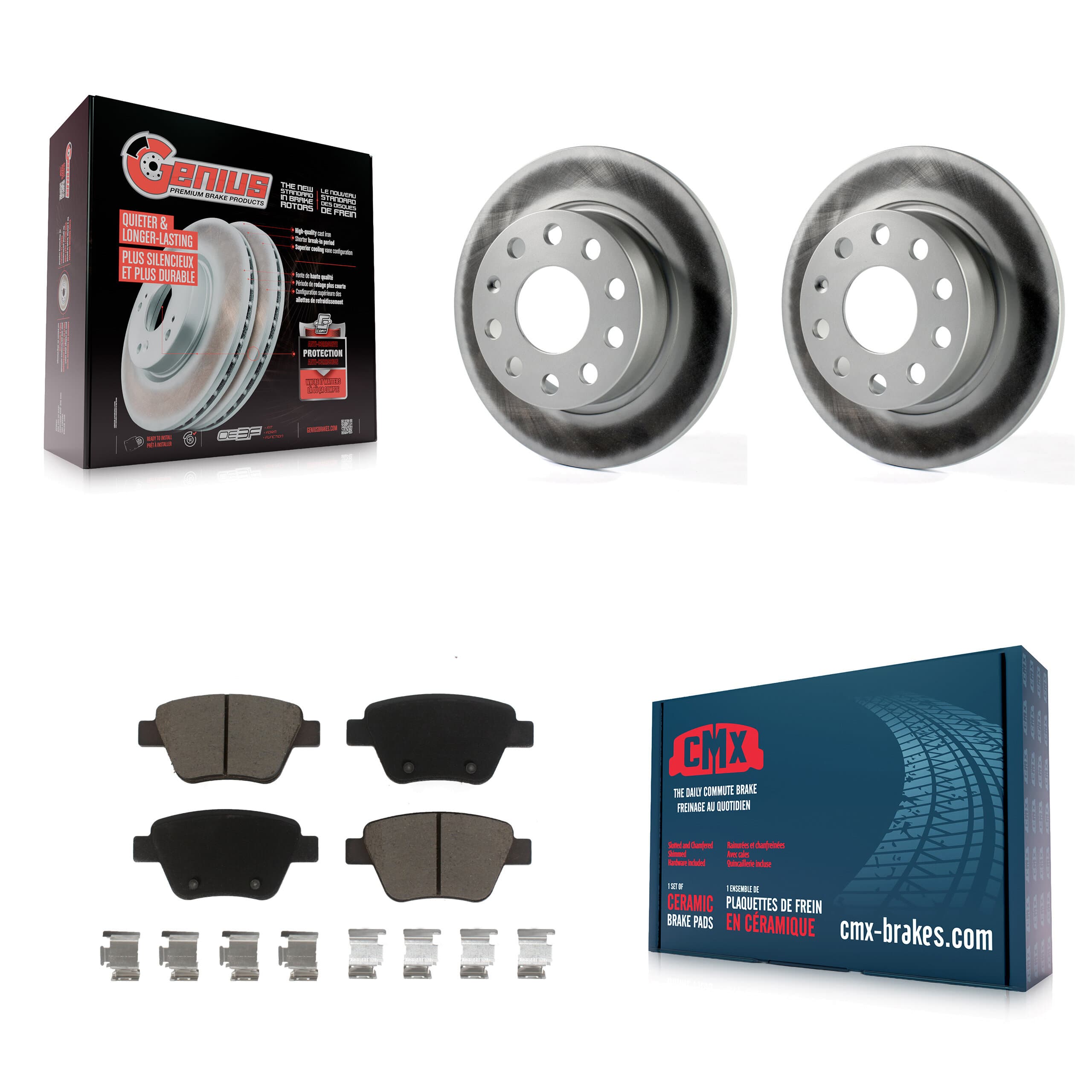 Transit Auto - KGC-101755 - Rear Disc Brake Kits image 1