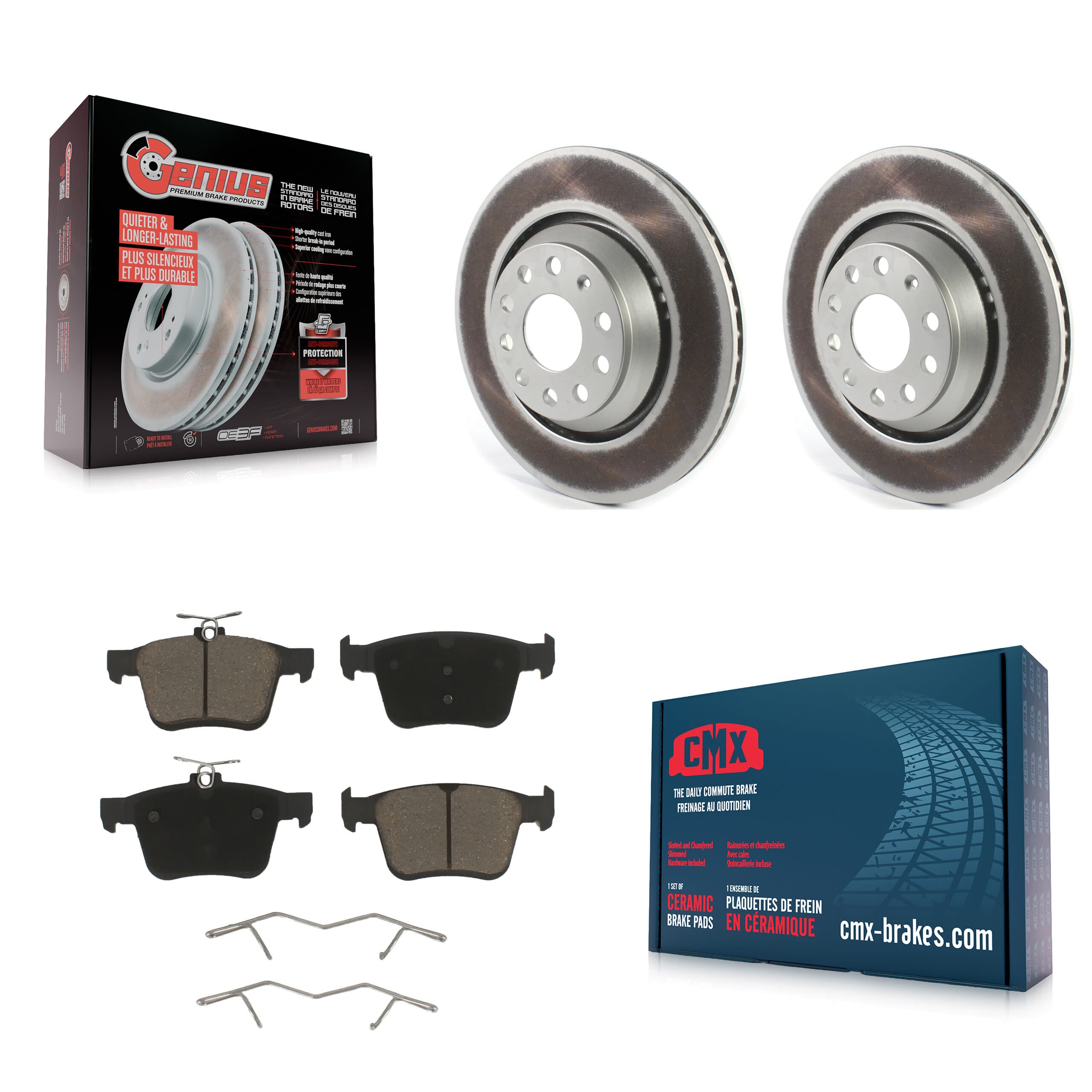 Transit Auto - KGC-101758 - Rear Disc Brake Kits image 1