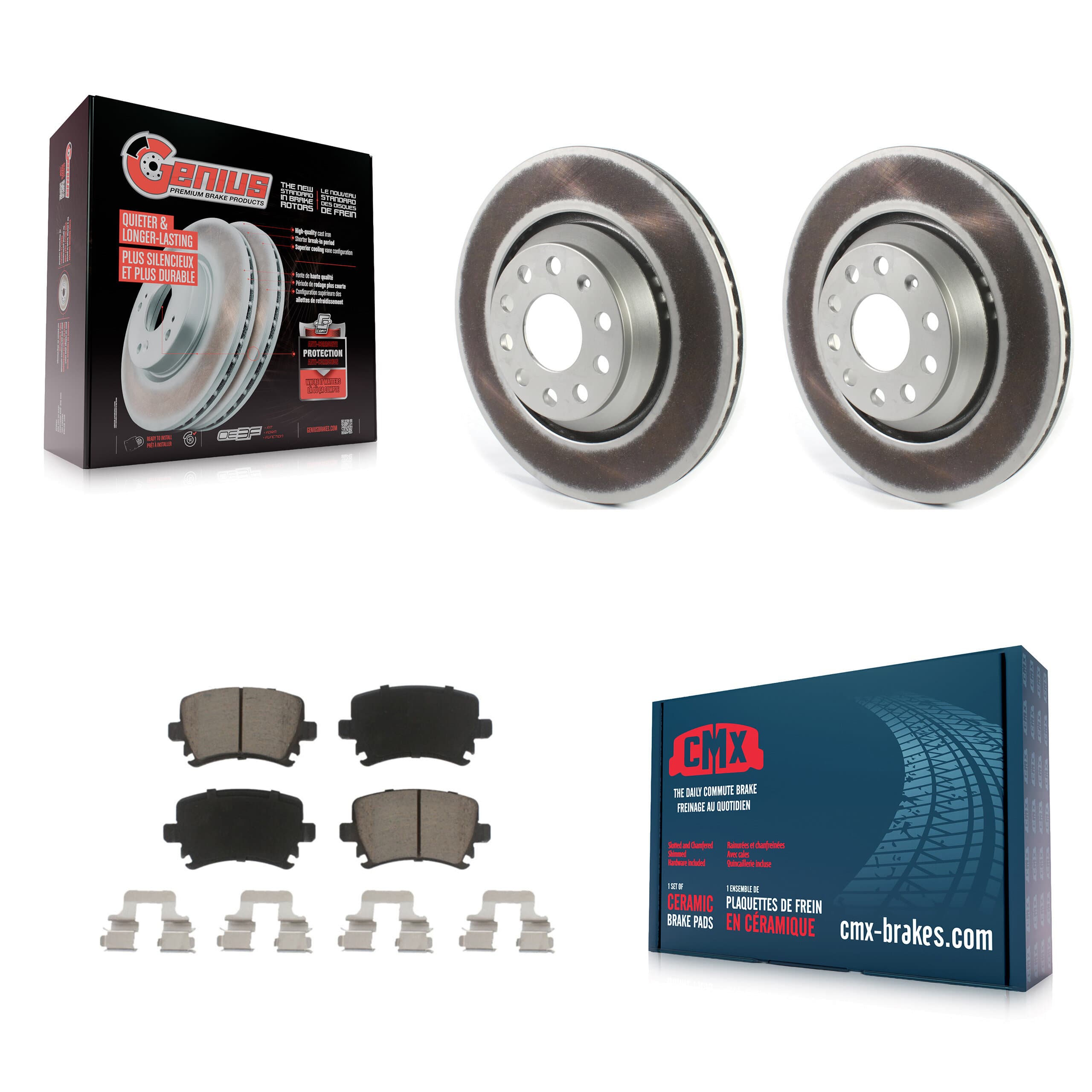 Transit Auto - KGC-101759 - Rear Disc Brake Kits image 1