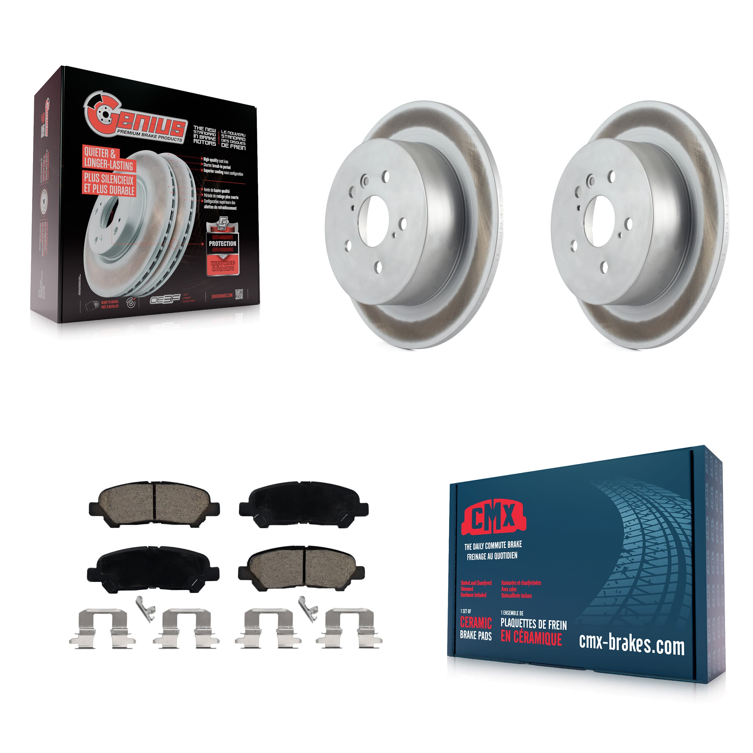 Transit Auto - KGC-101762 - Rear Disc Brake Kits image 1