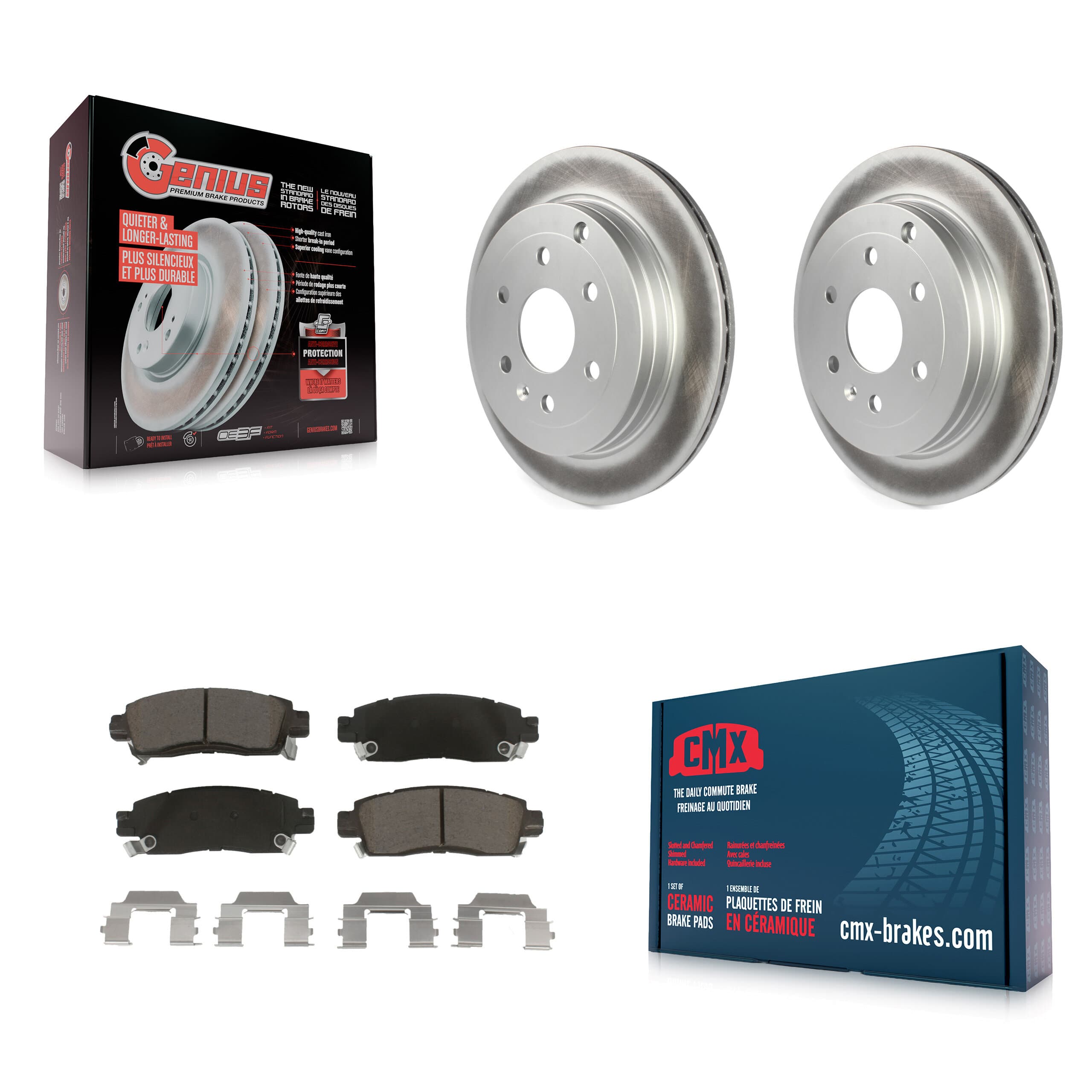 Transit Auto - KGC-101767 - Rear Disc Brake Kits image 1
