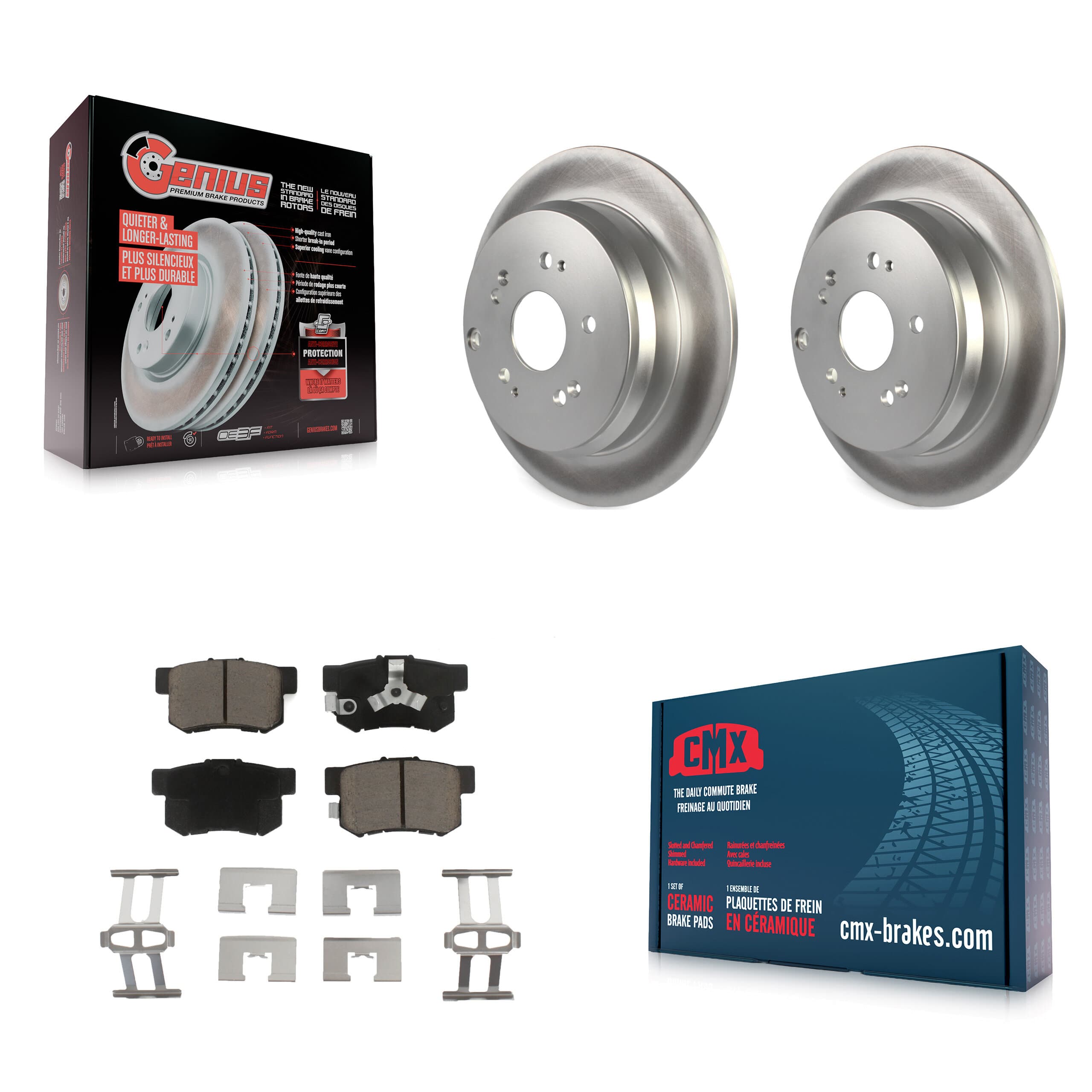 Transit Auto - KGC-101774 - Rear Disc Brake Kits image 1