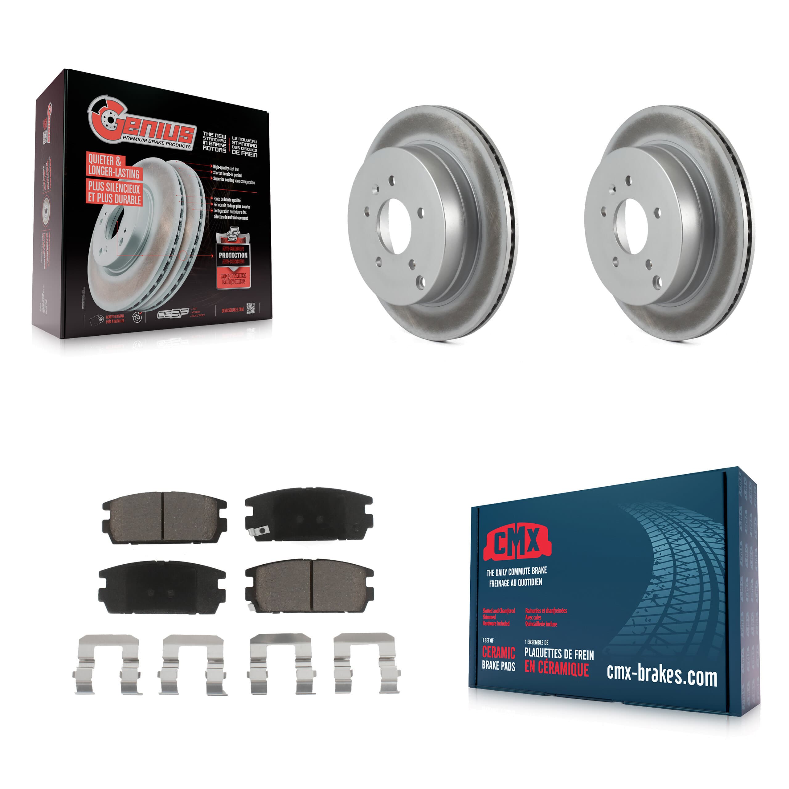 Transit Auto - KGC-101776 - Rear Disc Brake Kits image 1
