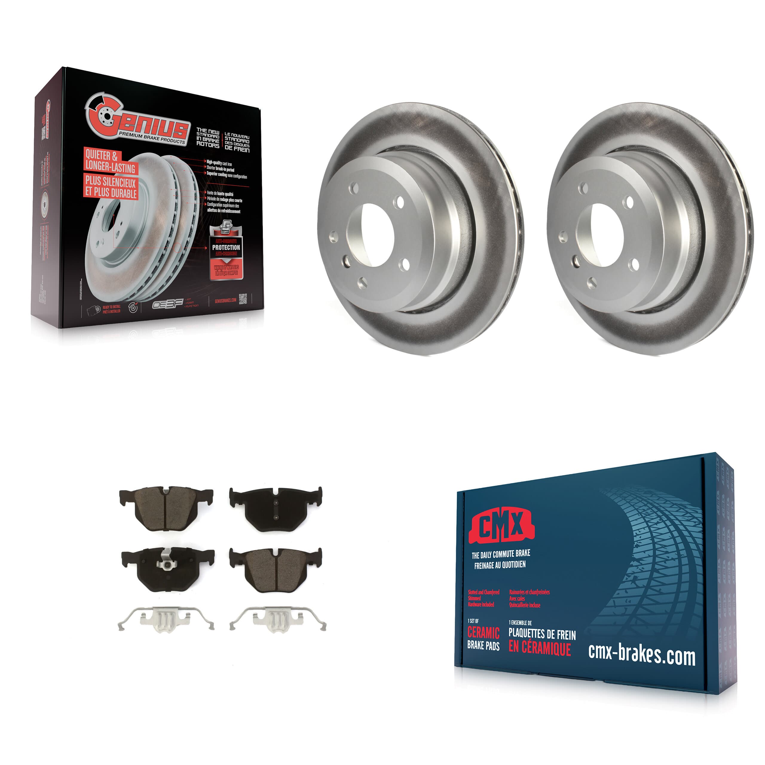 Transit Auto - KGC-101777 - Rear Disc Brake Kits image 1