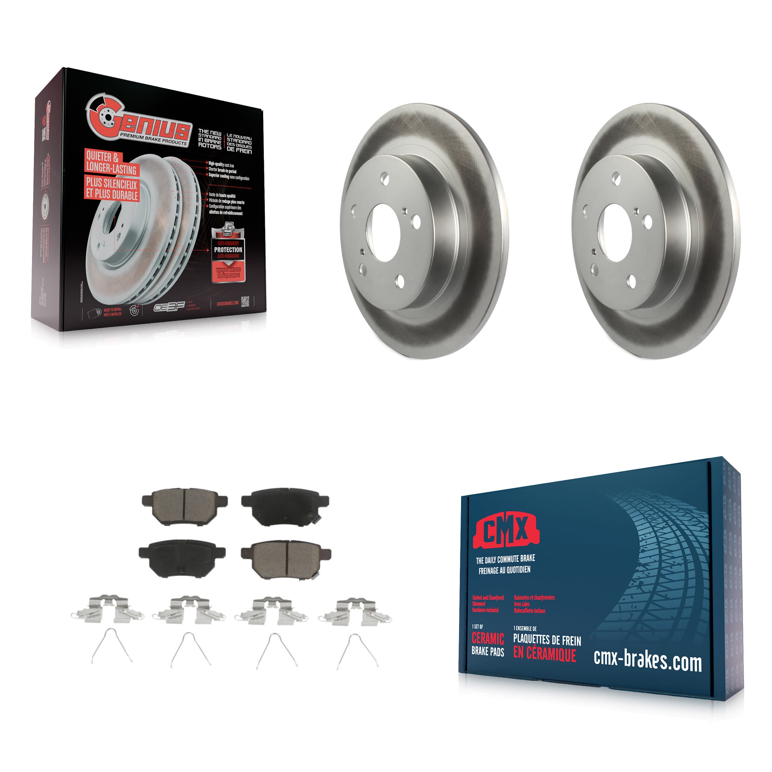 Transit Auto - KGC-101783 - Rear Disc Brake Kits image 1