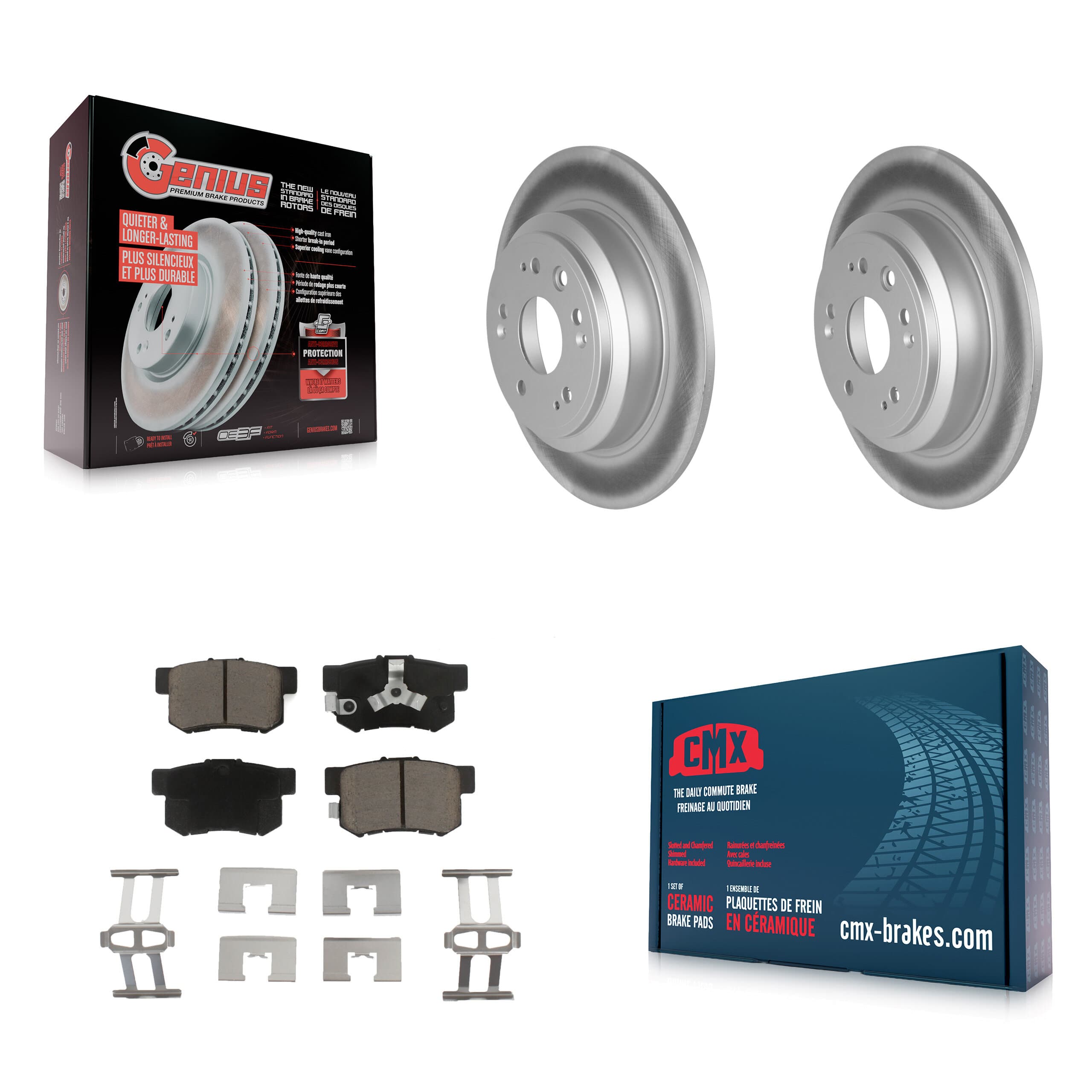 Transit Auto - KGC-101788 - Rear Disc Brake Kits image 1