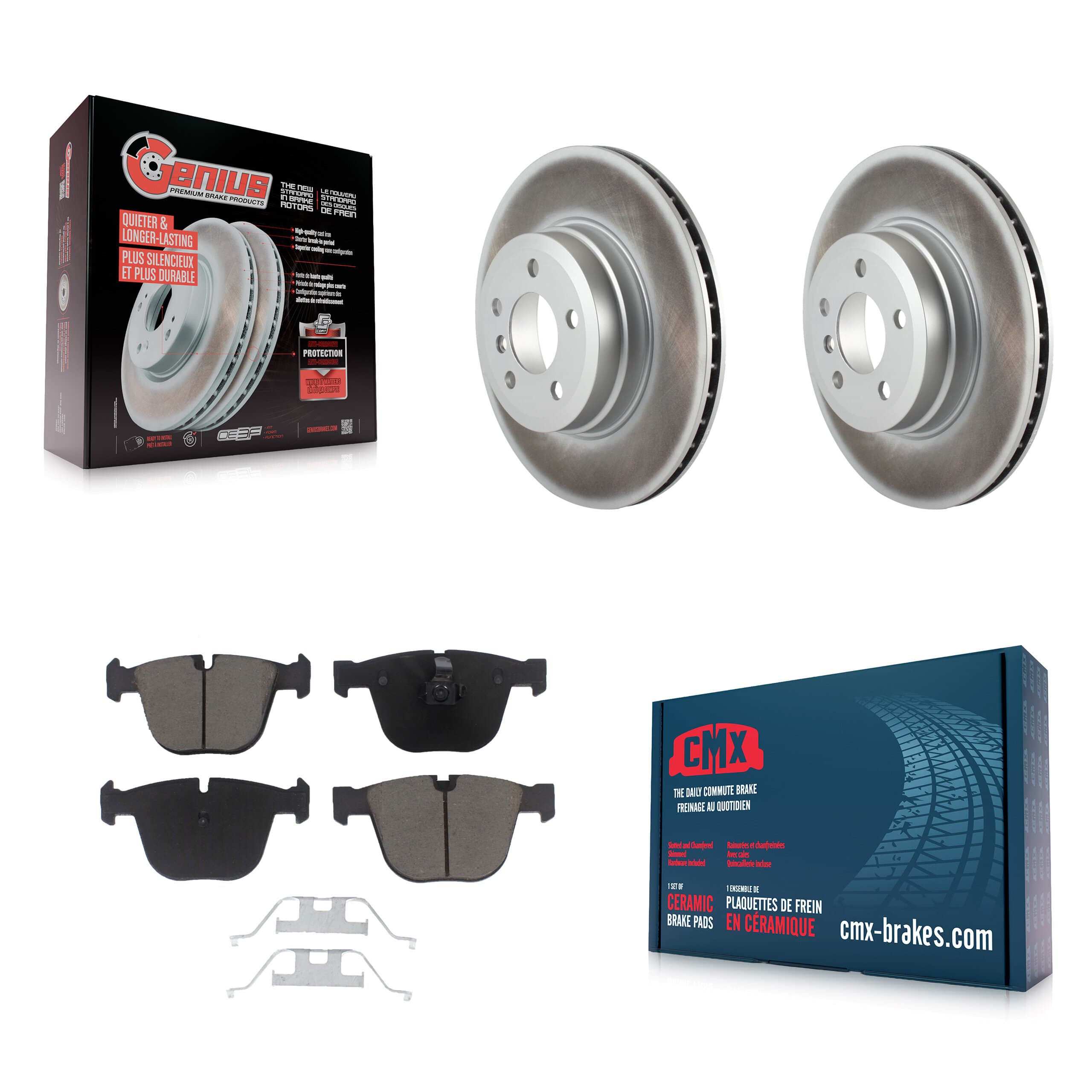 Transit Auto - KGC-101790 - Rear Disc Brake Kits image 1