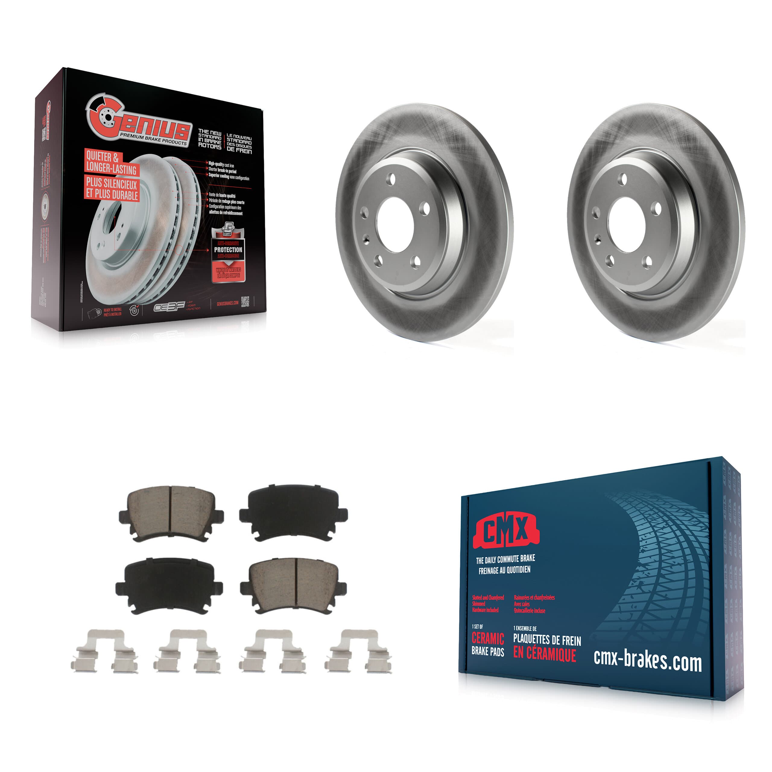 Transit Auto - KGC-101797 - Rear Disc Brake Kits image 1