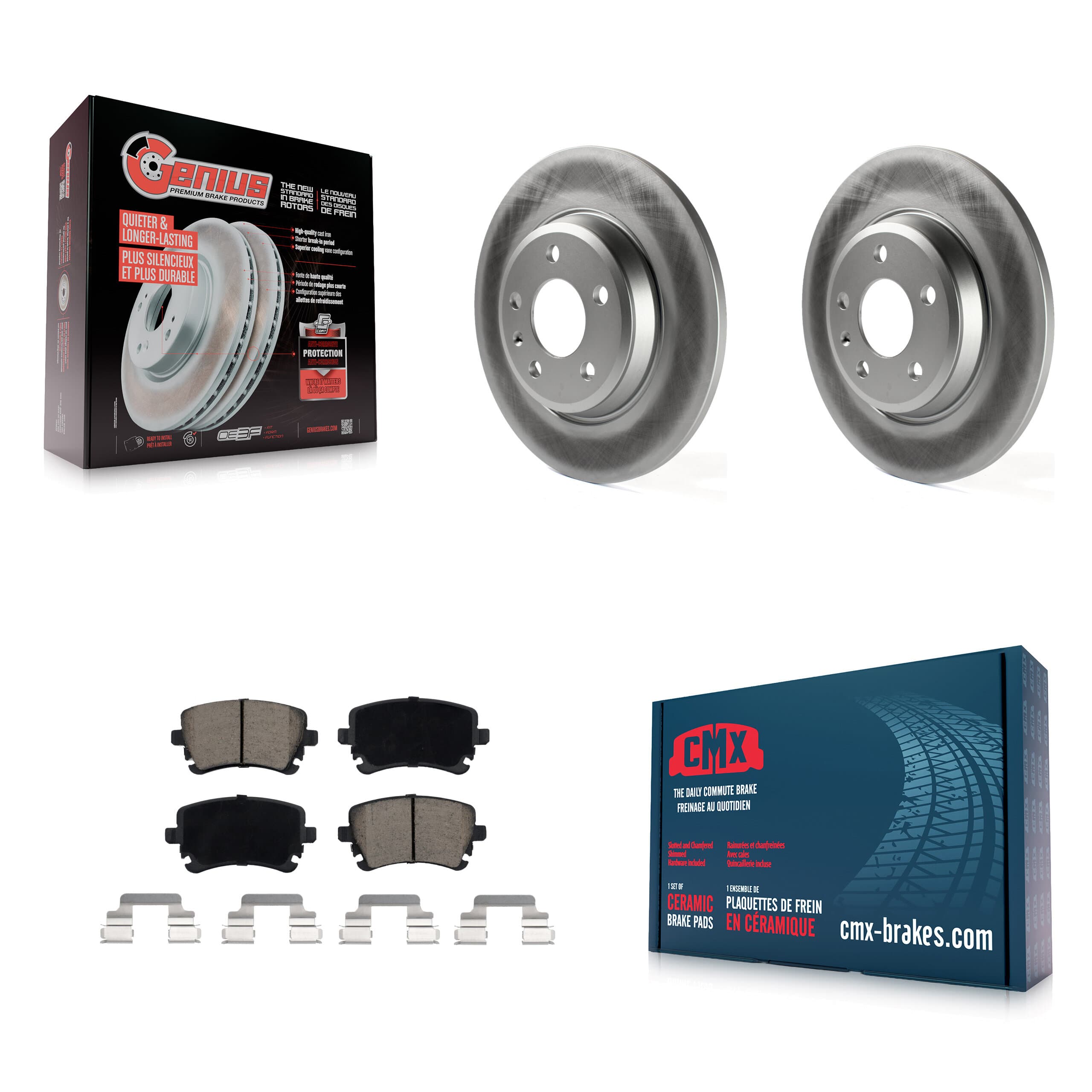 Transit Auto - KGC-101800 - Rear Disc Brake Kits image 1