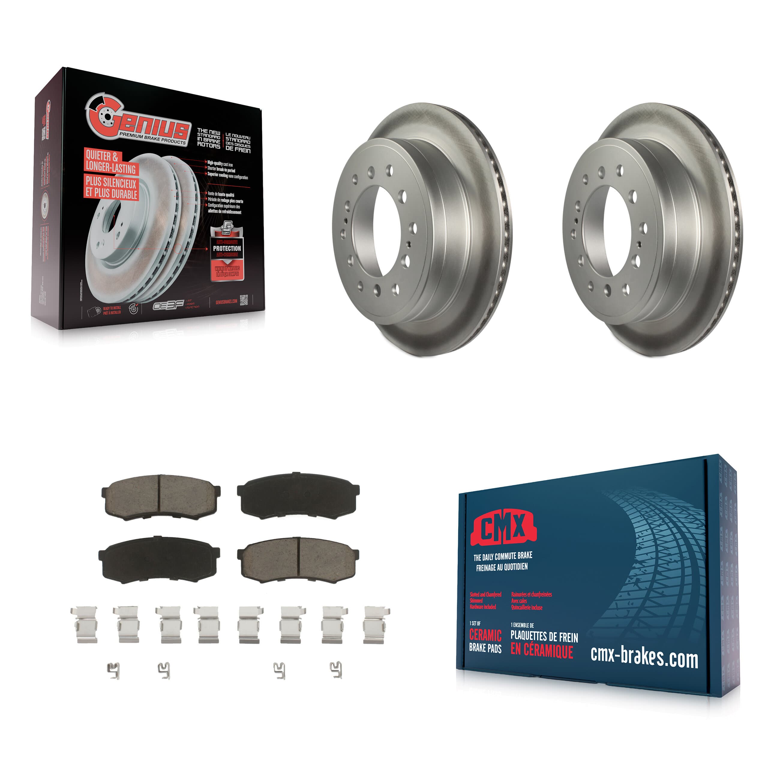 Transit Auto - KGC-101805 - Rear Disc Brake Kits image 1