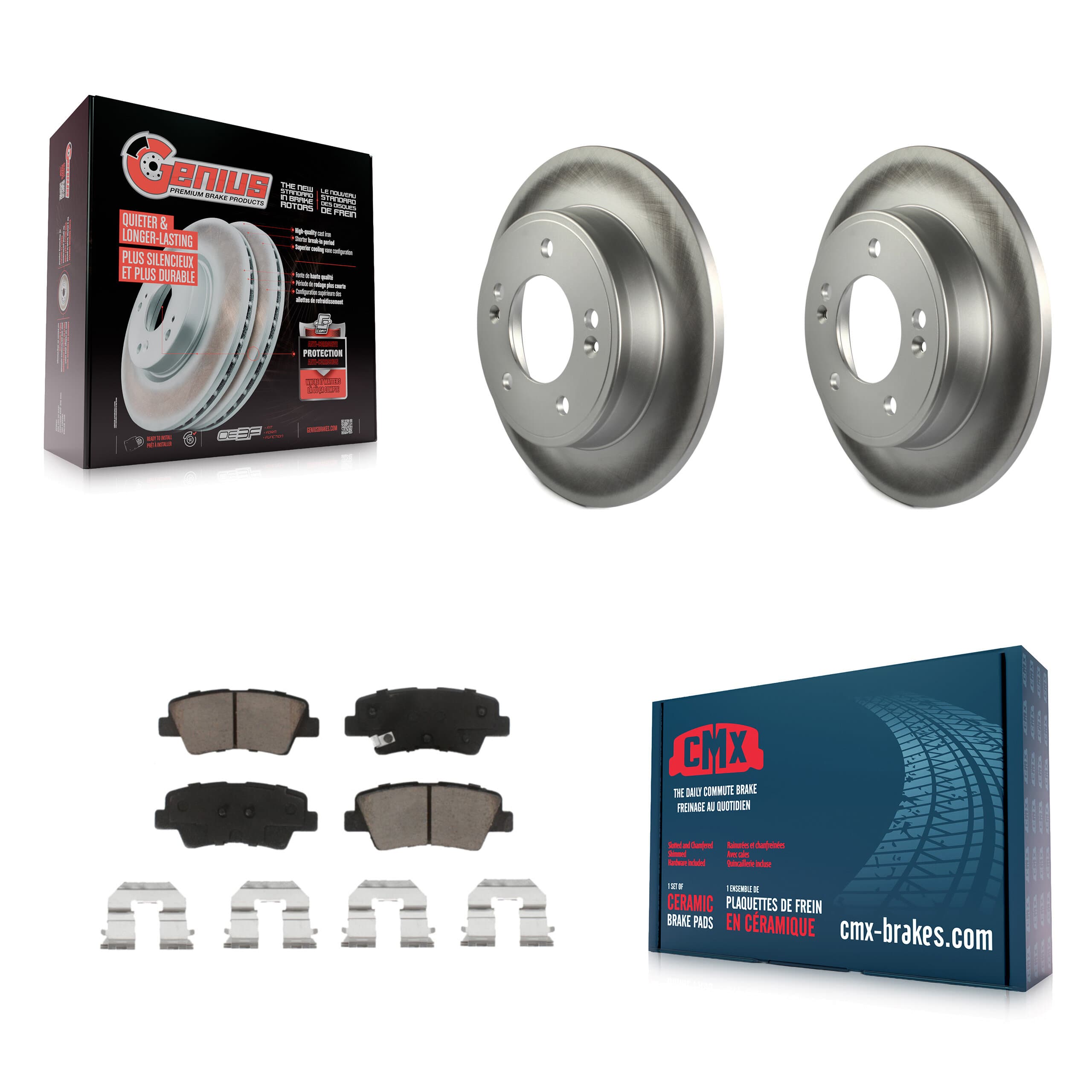 Transit Auto - KGC-101812 - Rear Disc Brake Kits image 1