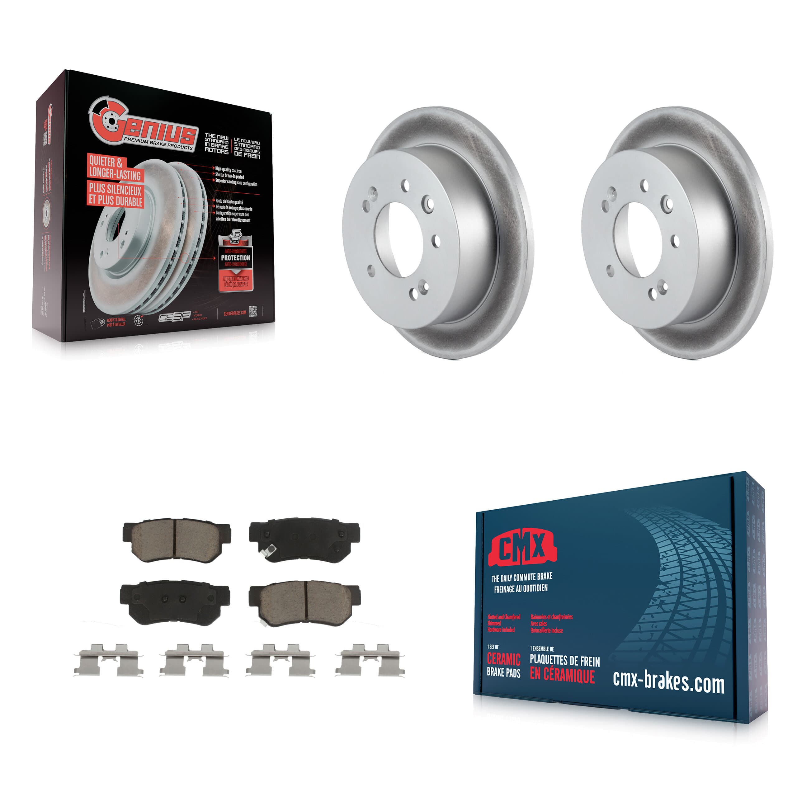 Transit Auto - KGC-101813 - Rear Disc Brake Kits image 1