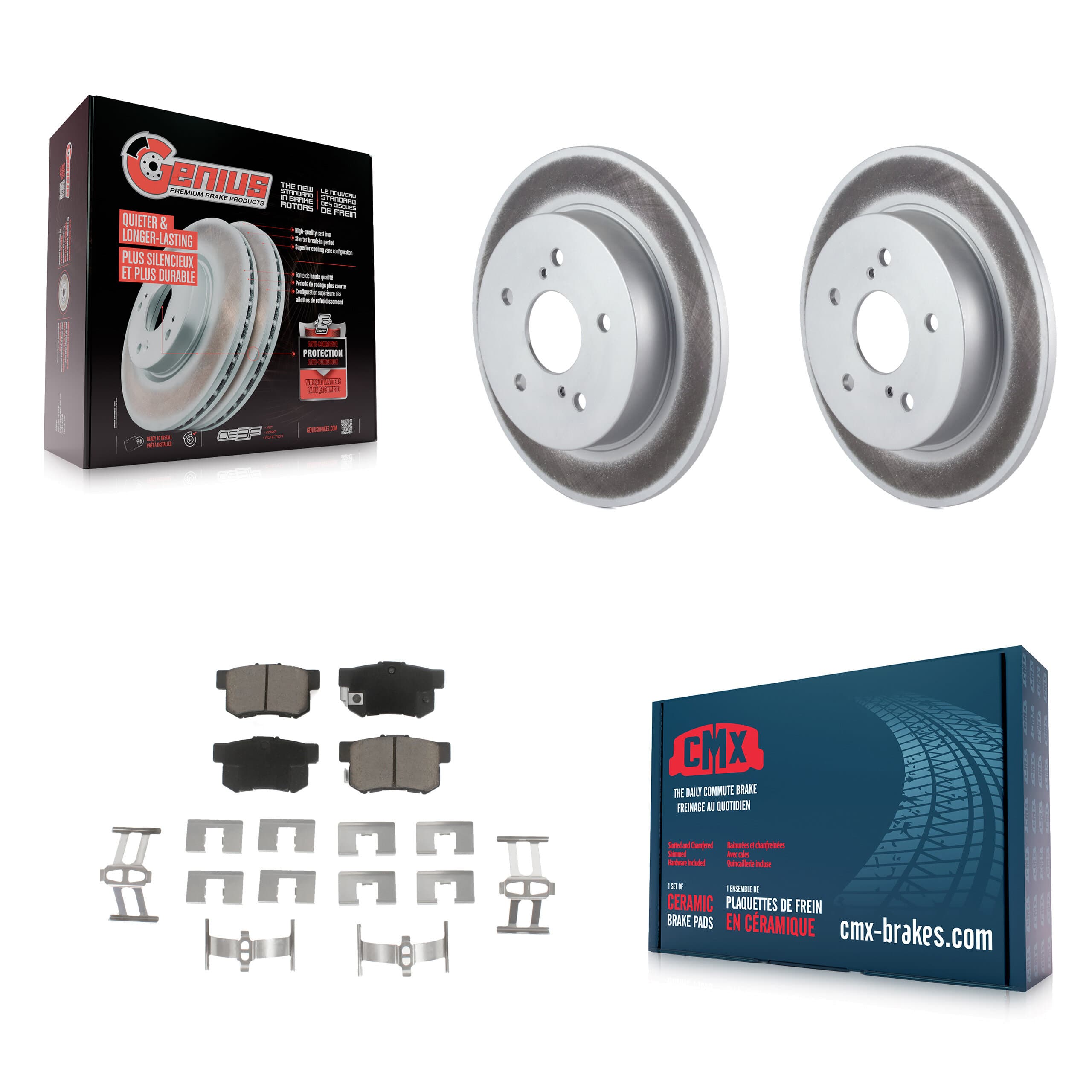 Transit Auto - KGC-101816 - Rear Disc Brake Kits image 1