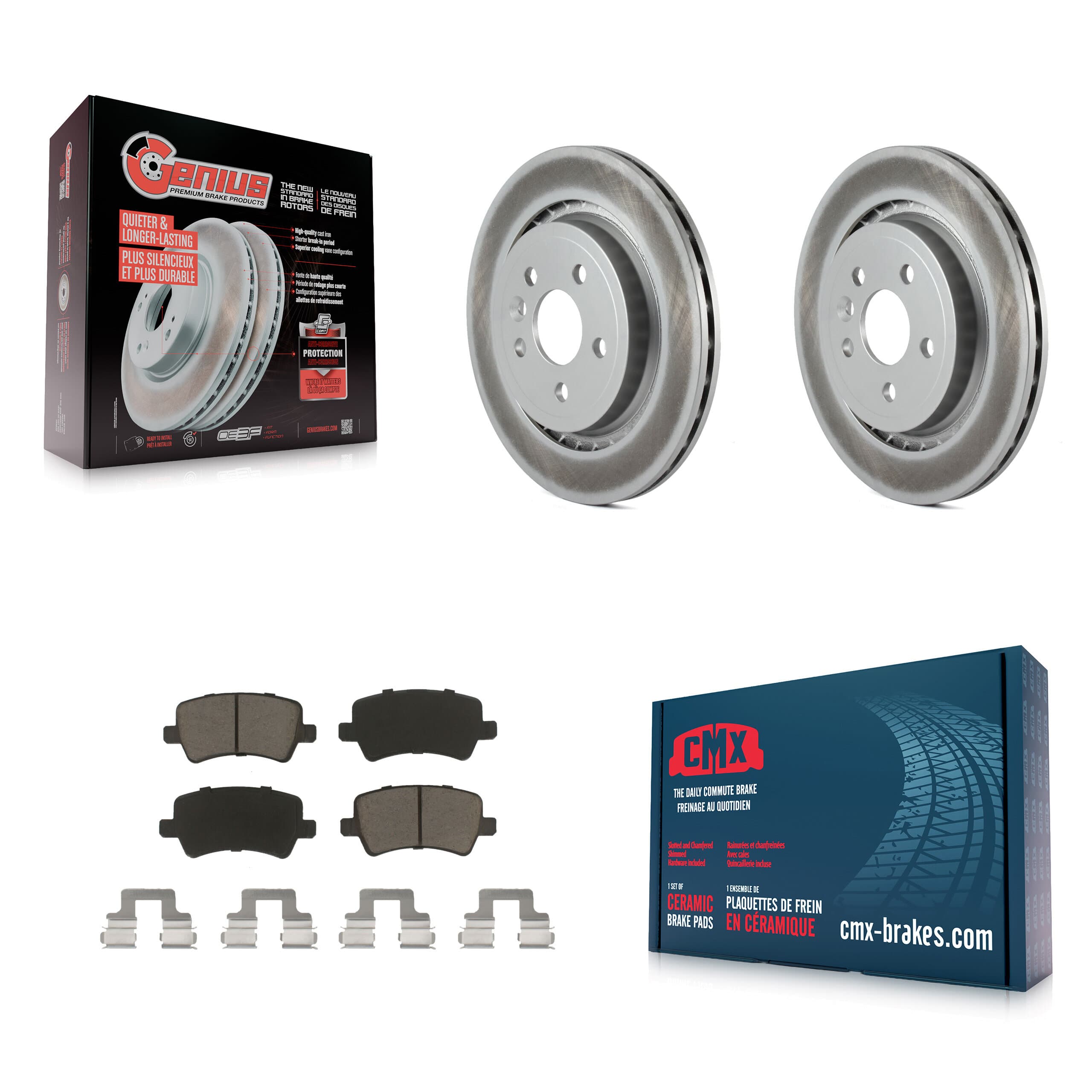 Transit Auto - KGC-101818 - Rear Disc Brake Kits image 1
