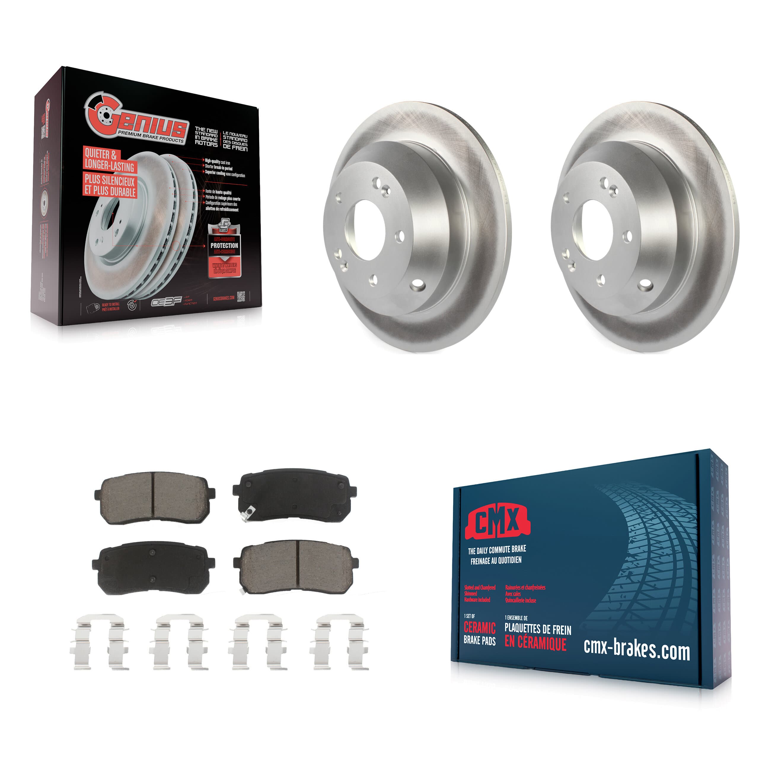 Transit Auto - KGC-101823 - Rear Disc Brake Kits image 1
