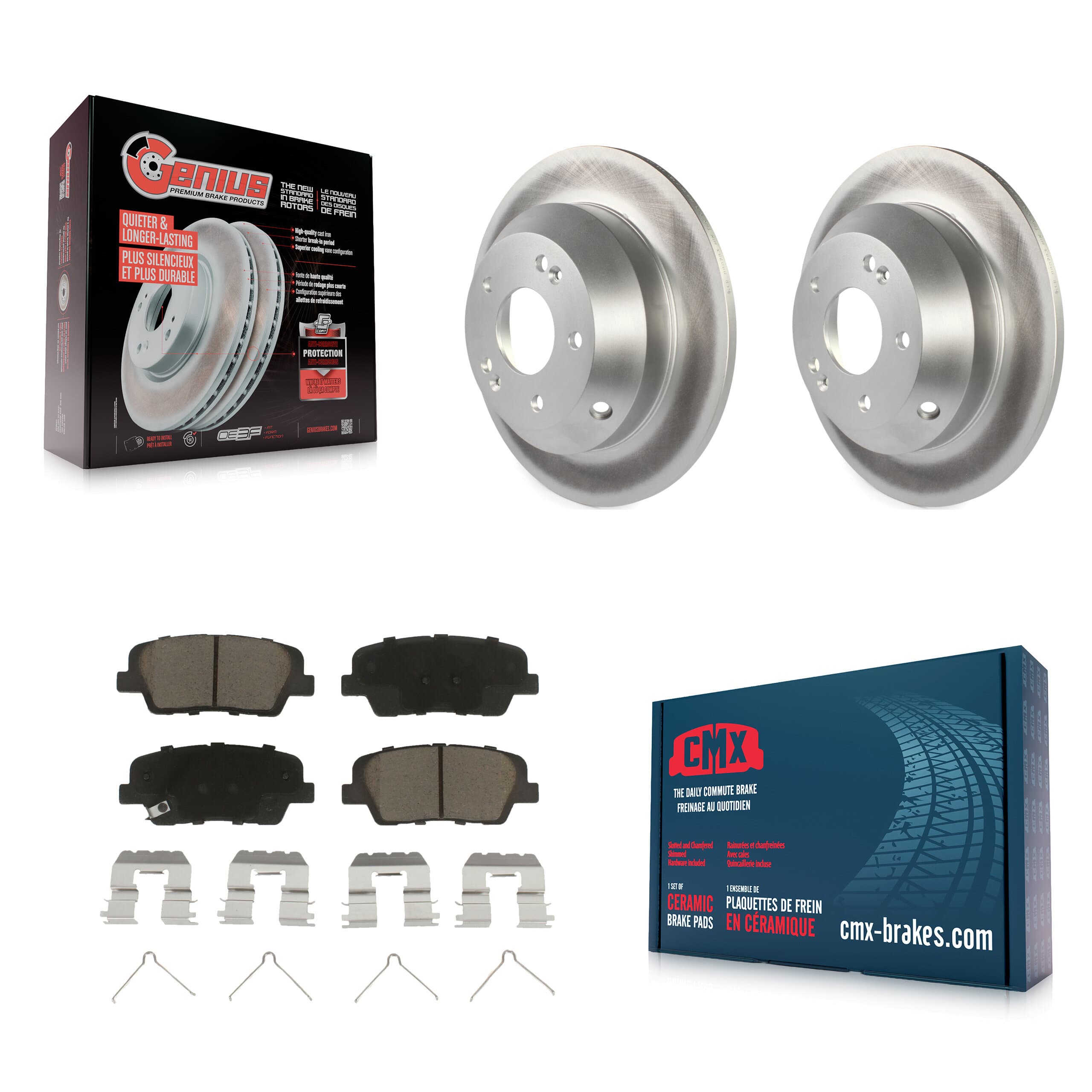 Transit Auto - KGC-101824 - Rear Disc Brake Kits image 1