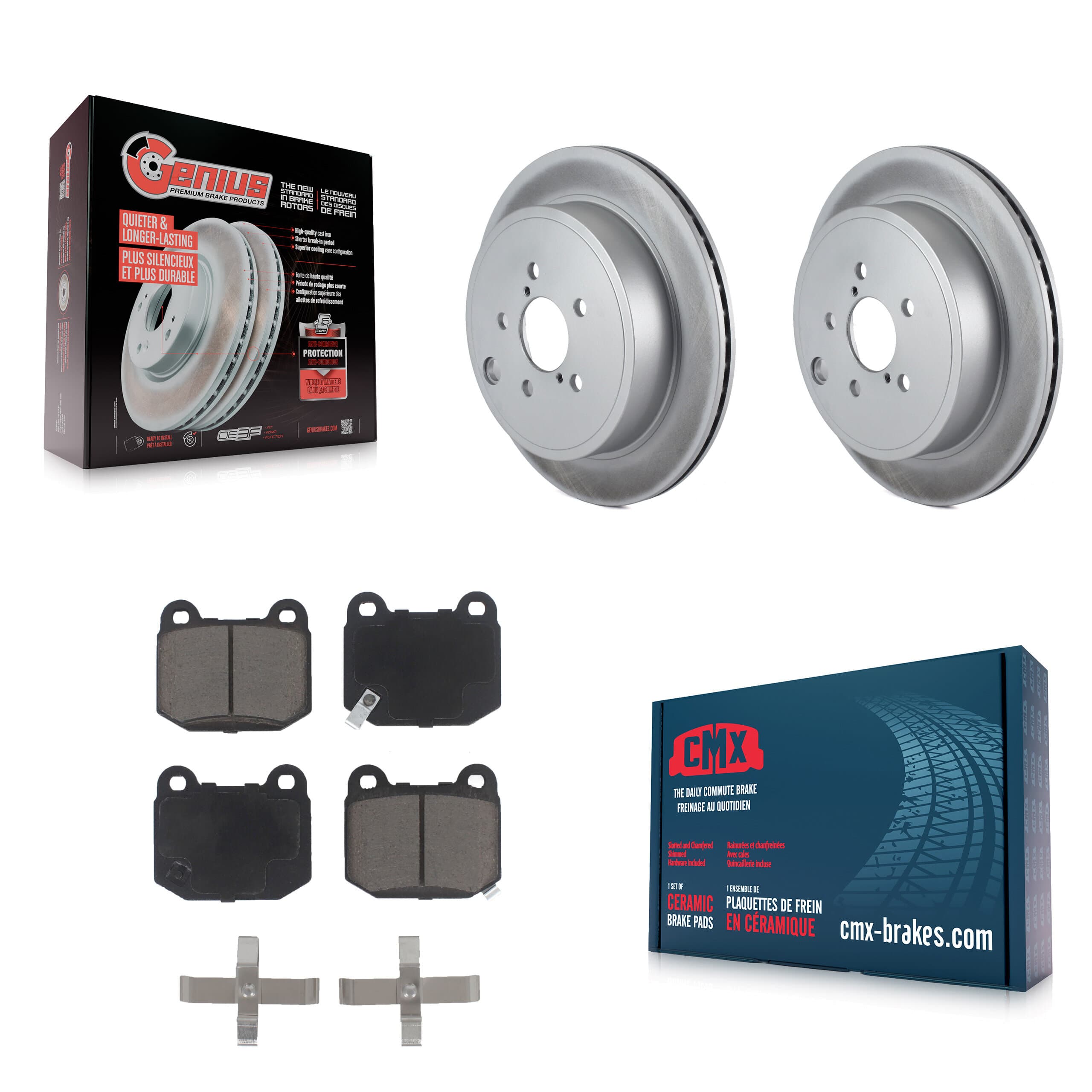 Transit Auto - KGC-101826 - Rear Disc Brake Kits image 1