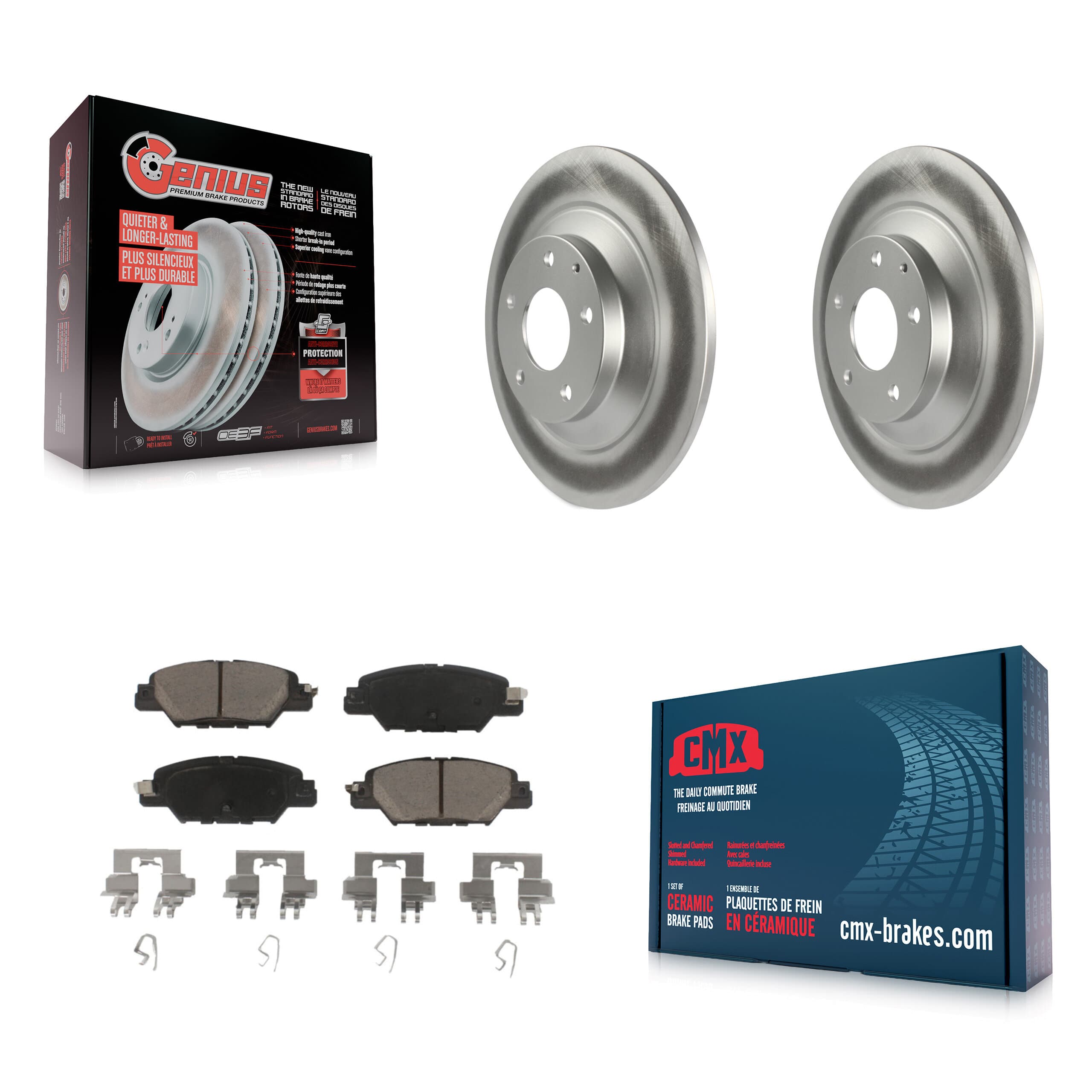 Transit Auto - KGC-101829 - Rear Disc Brake Kits image 1