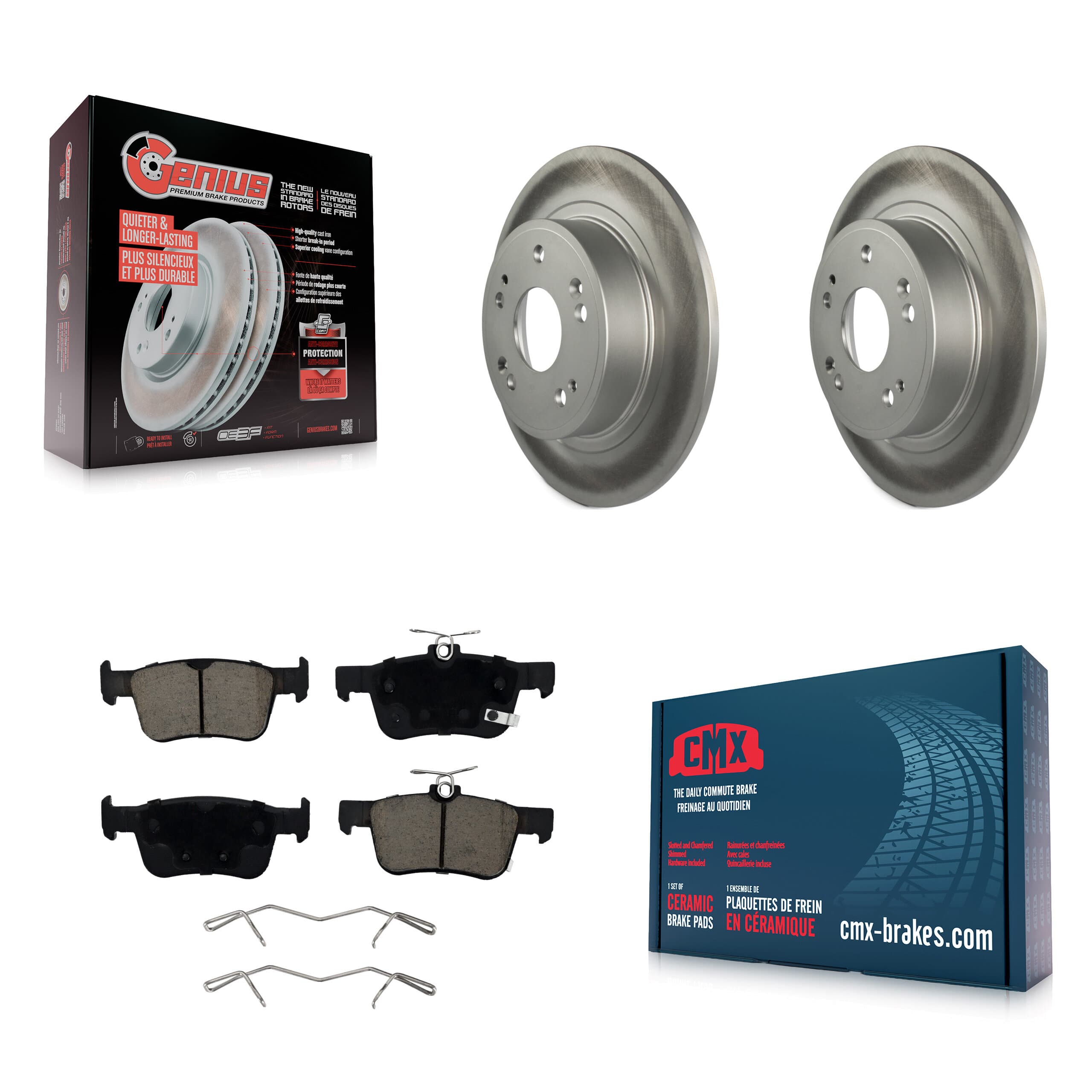 Transit Auto - KGC-101839 - Rear Disc Brake Kits image 1