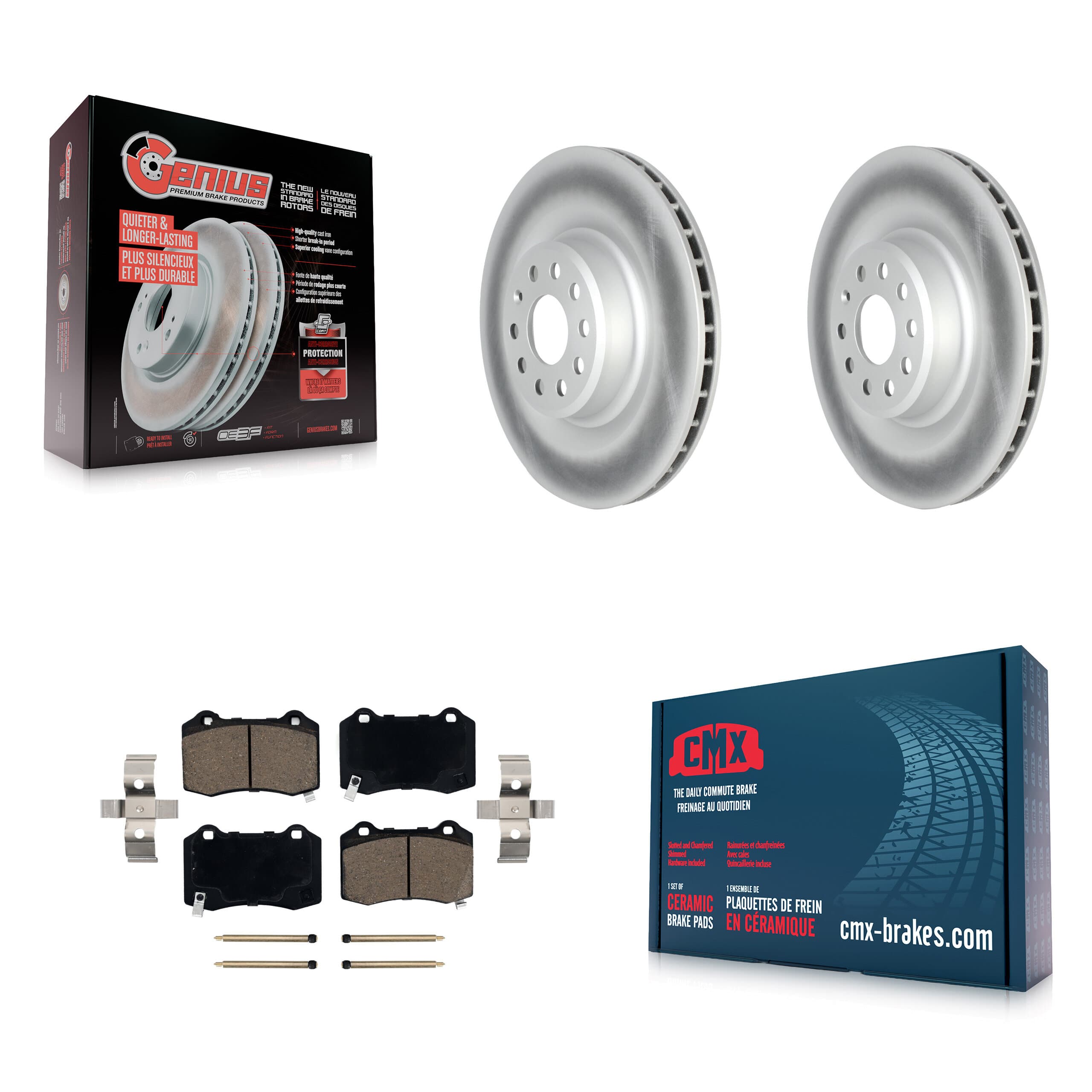 Transit Auto - KGC-101851 - Rear Disc Brake Kits image 1