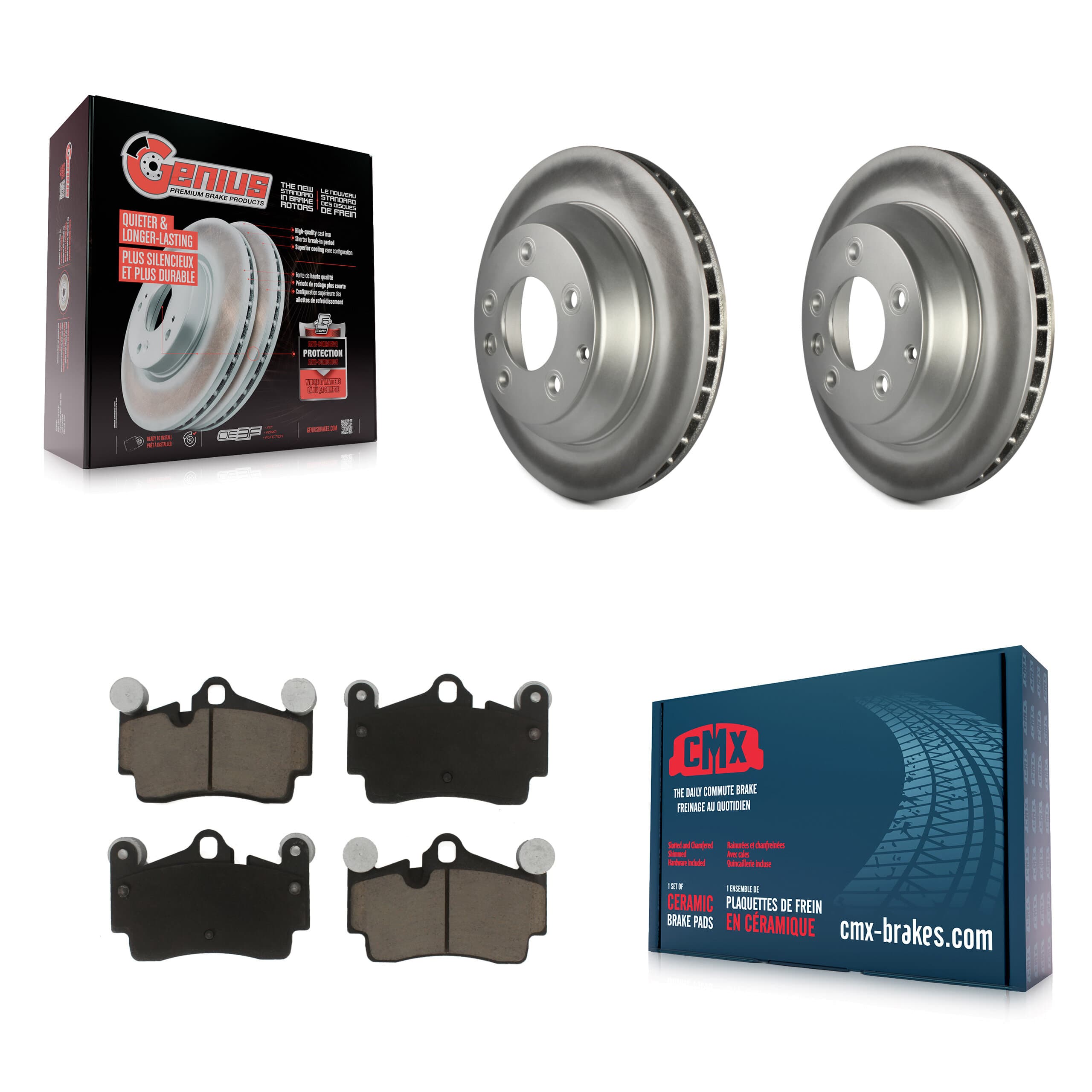Transit Auto - KGC-101856 - Rear Disc Brake Kits image 1