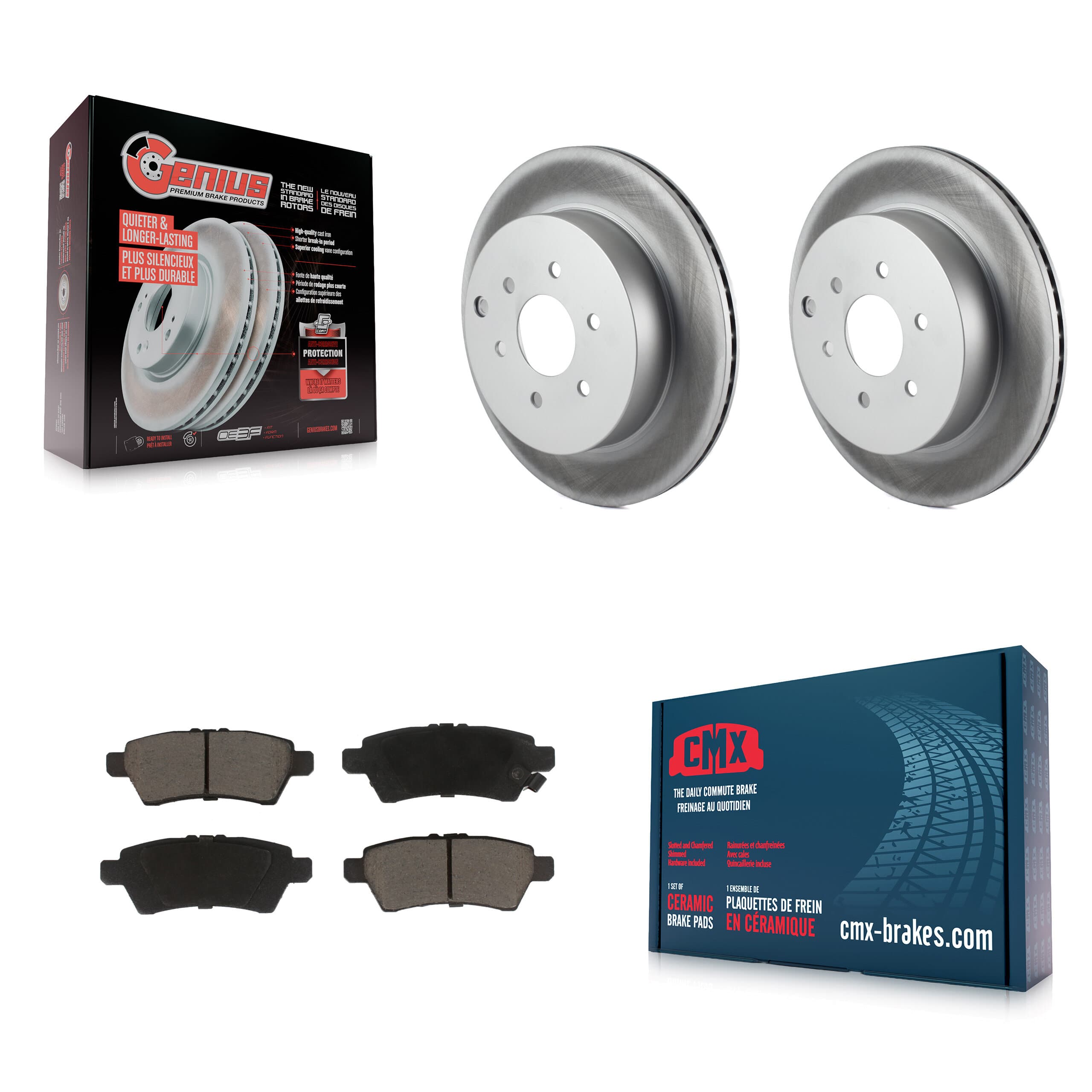 Transit Auto - KGC-101864 - Rear Disc Brake Kits image 1