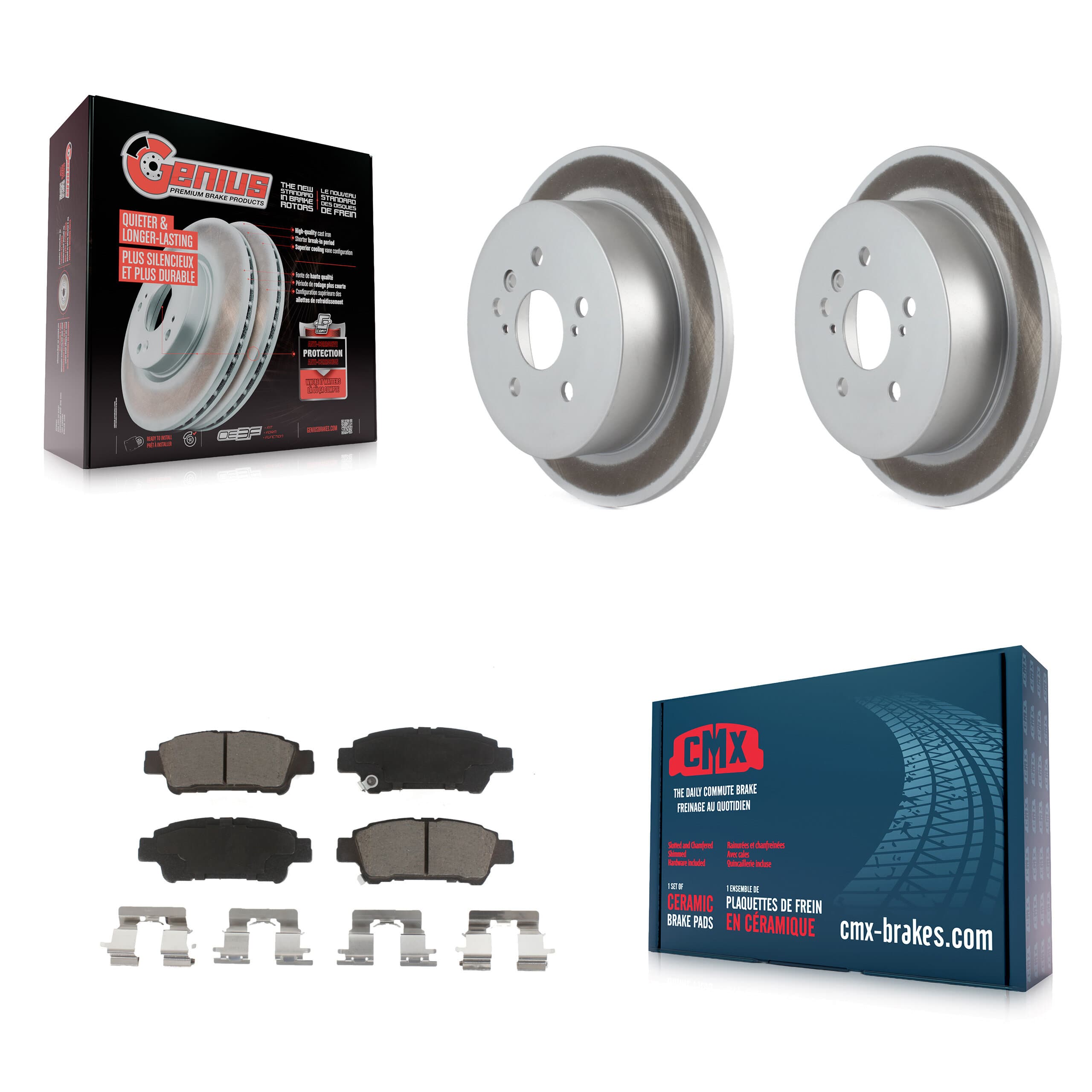 Transit Auto - KGC-101866 - Rear Disc Brake Kits image 1