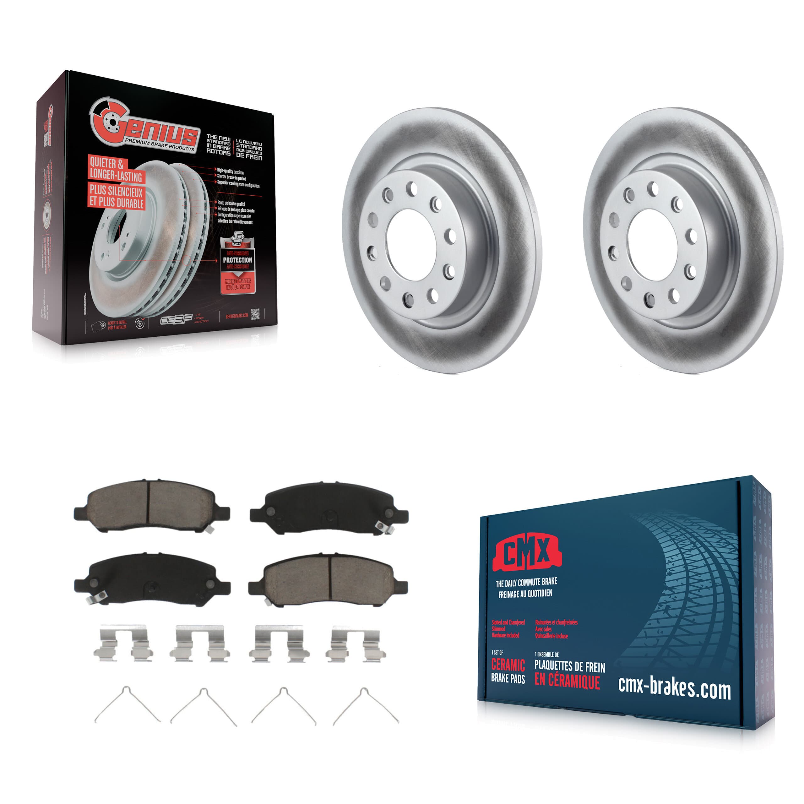 Transit Auto - KGC-101875 - Rear Disc Brake Kits image 1