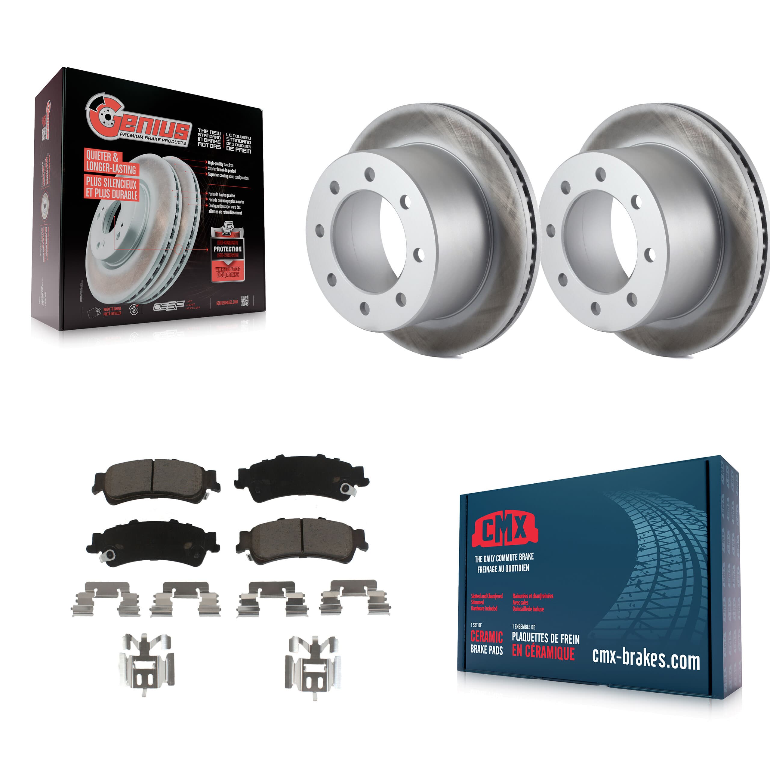Transit Auto - KGC-101878 - Rear Disc Brake Kits image 1