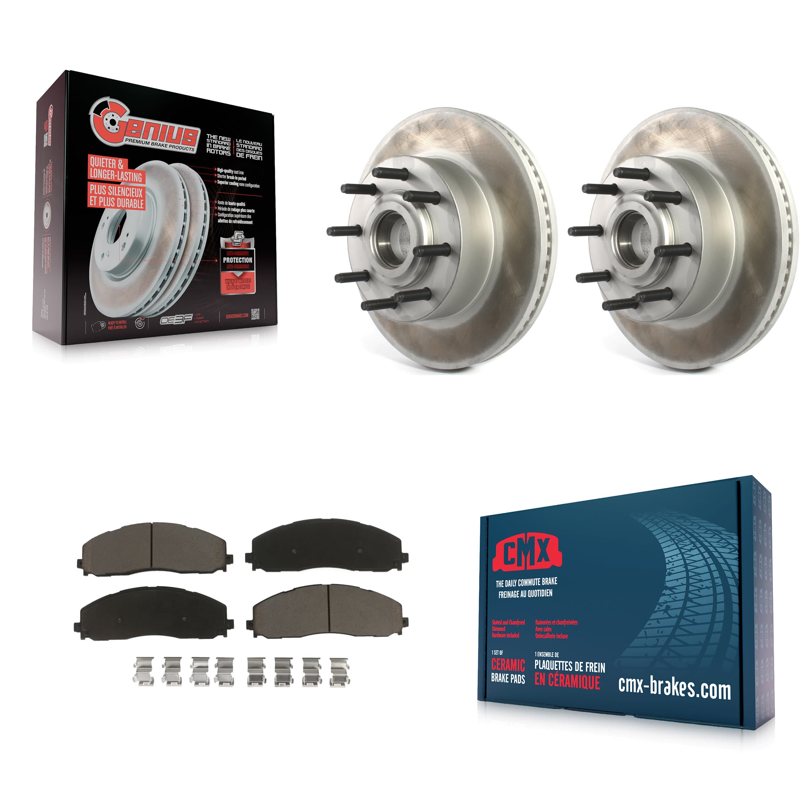 Transit Auto - KGC-102040 - Front Disc Brake Kits image 1
