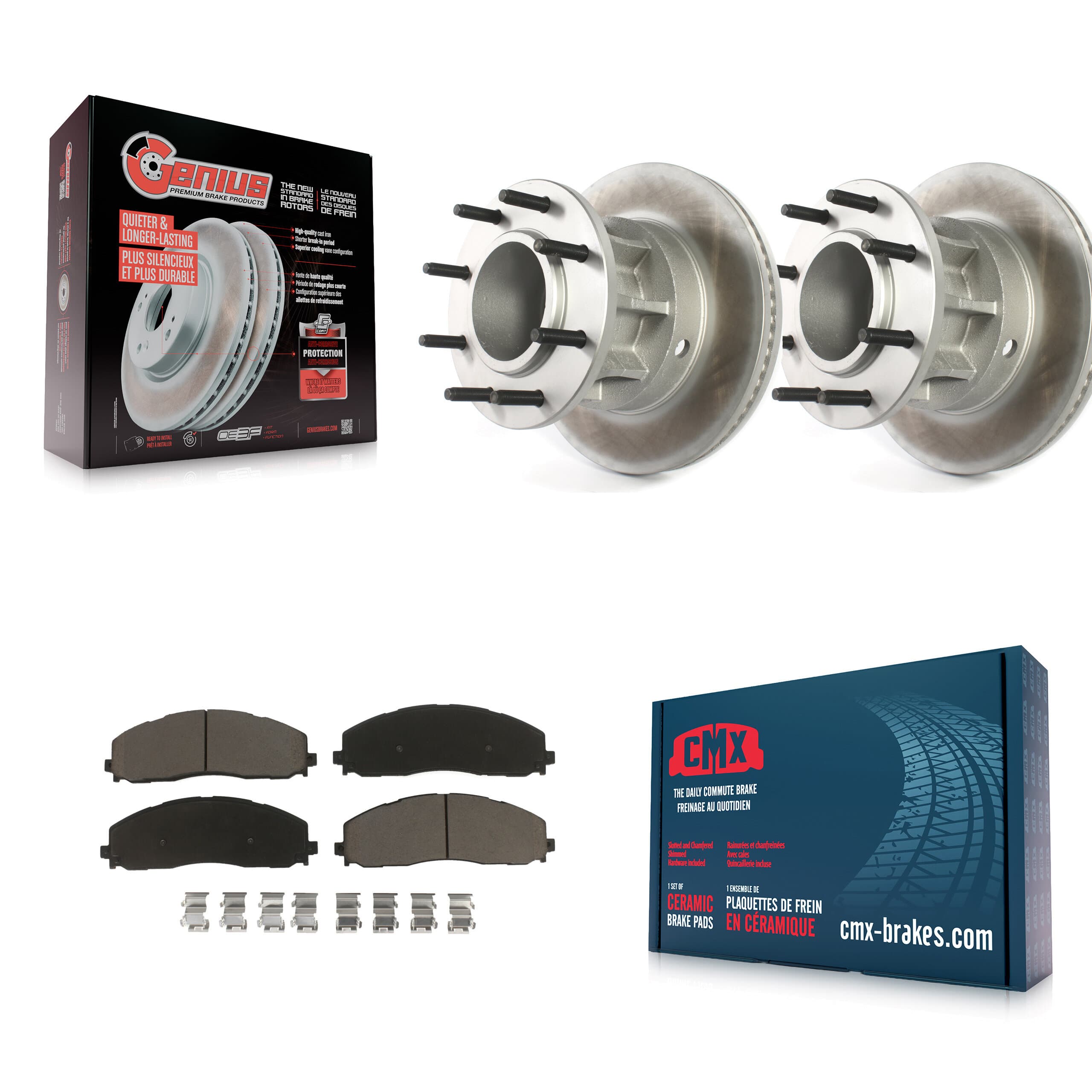 Transit Auto - KGC-102041 - Front Disc Brake Kits image 1