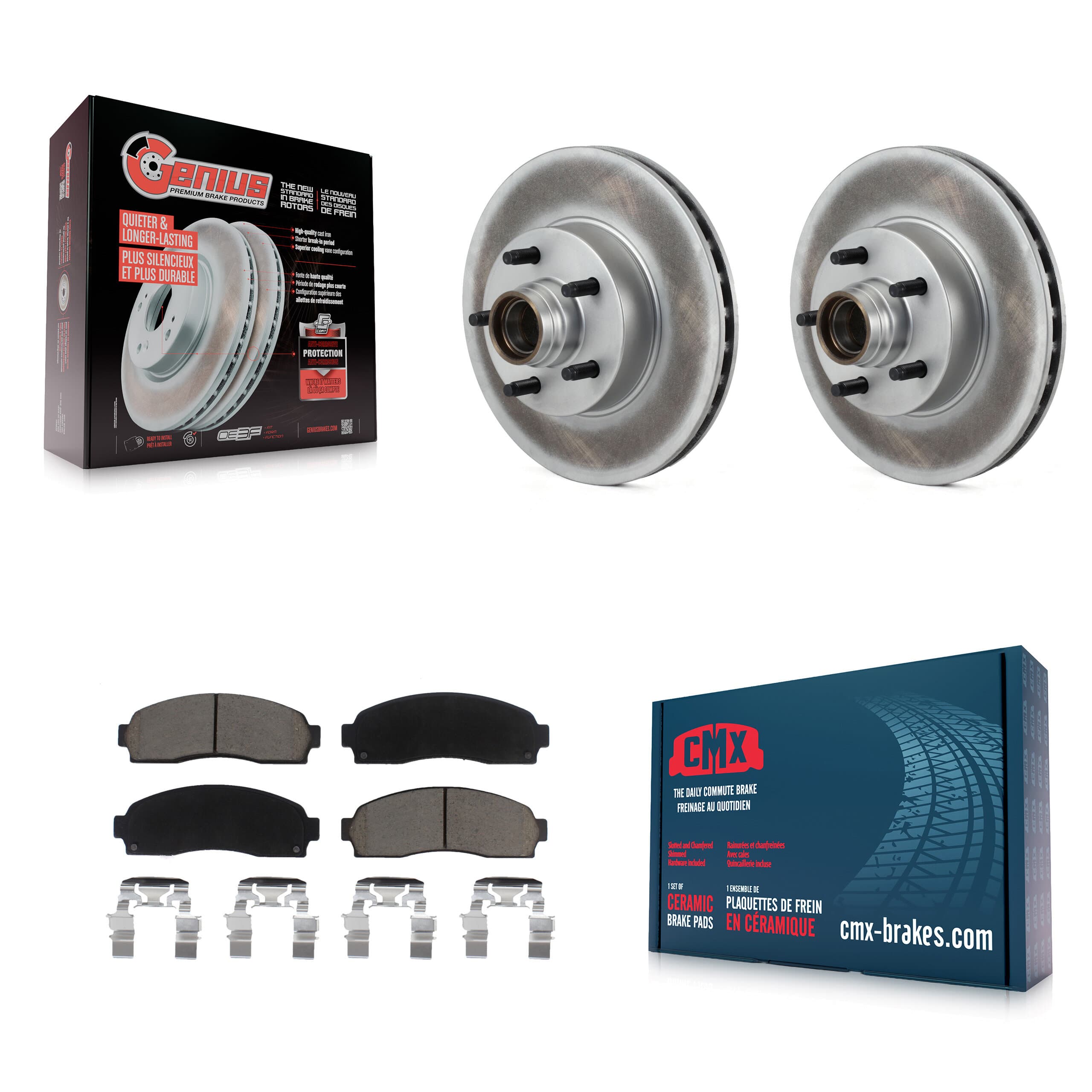 Transit Auto - KGC-102046 - Front Disc Brake Kits image 1